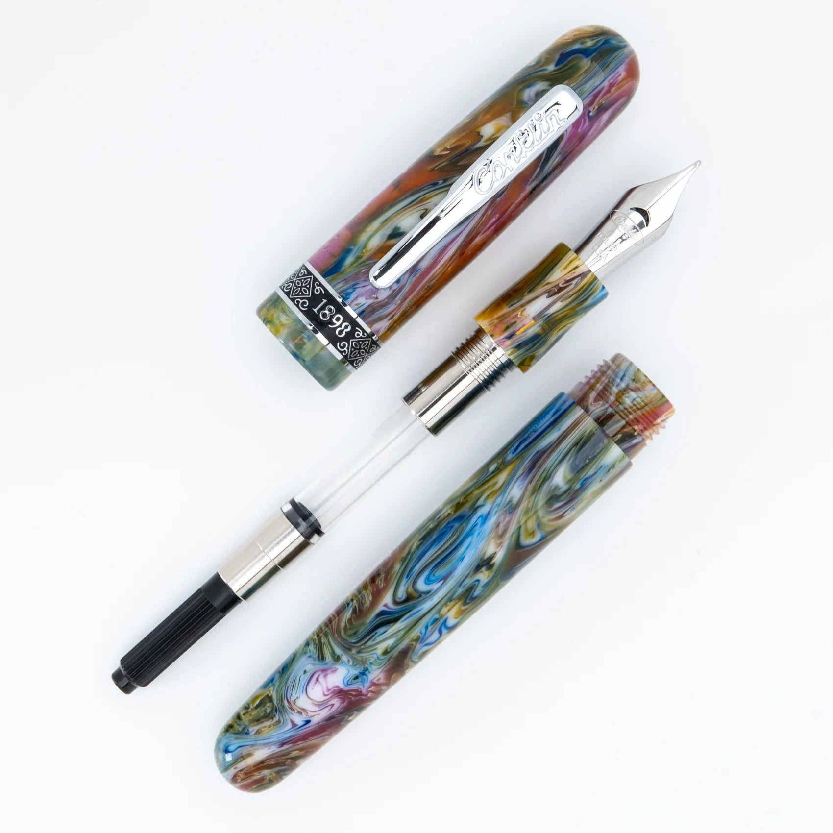 Pluma Fuente Conklin 1898® Misto Green