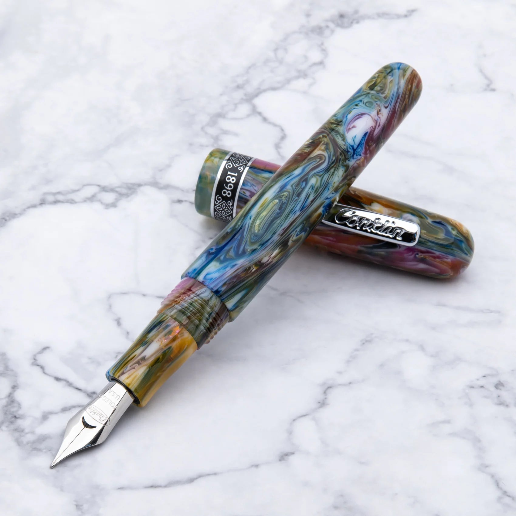 Pluma Fuente Conklin 1898® Misto Green
