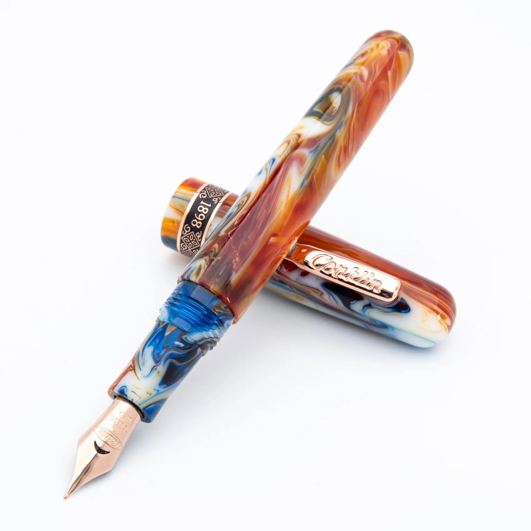 Pluma Fuente Conklin 1898® Misto Orange