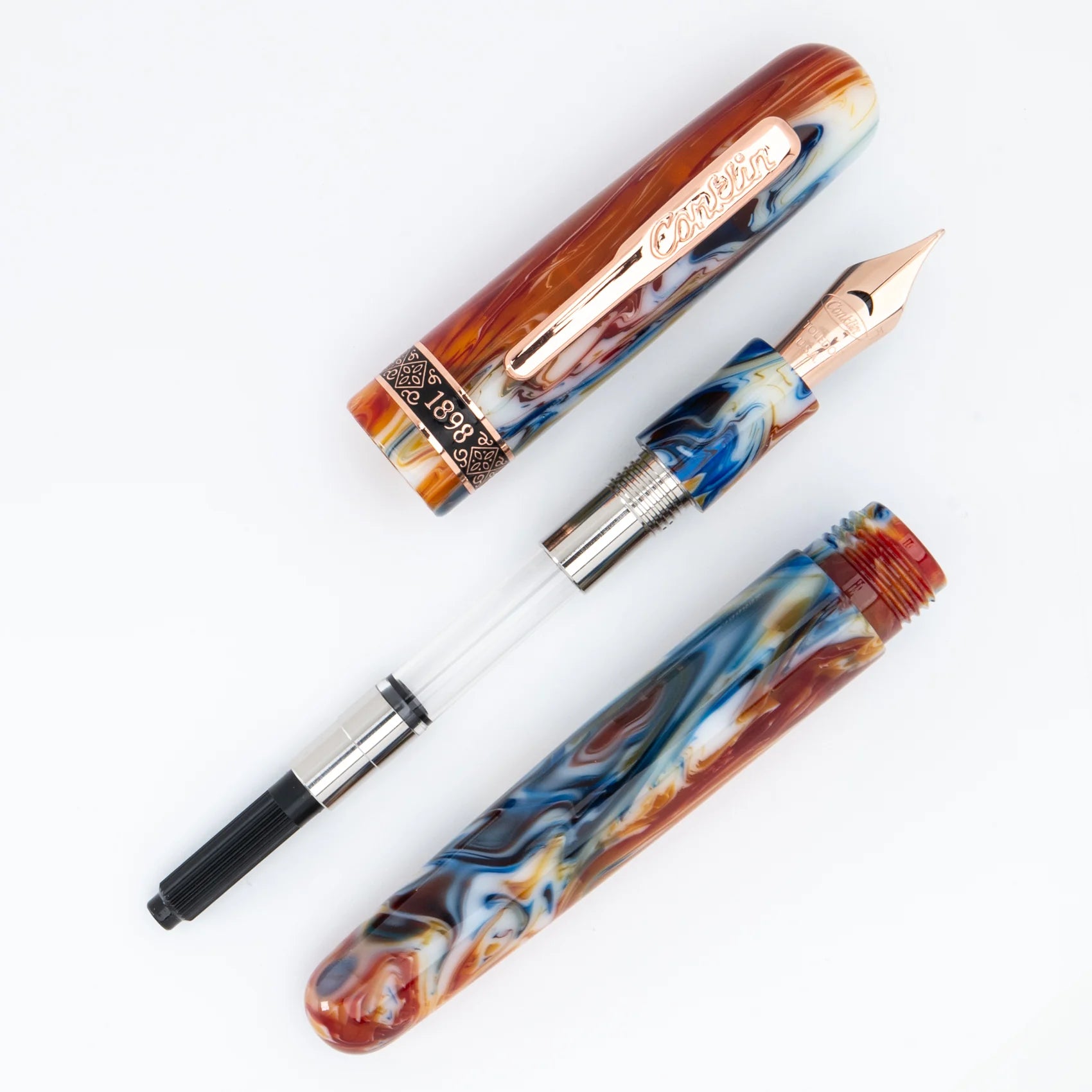 Pluma Fuente Conklin 1898® Misto Orange