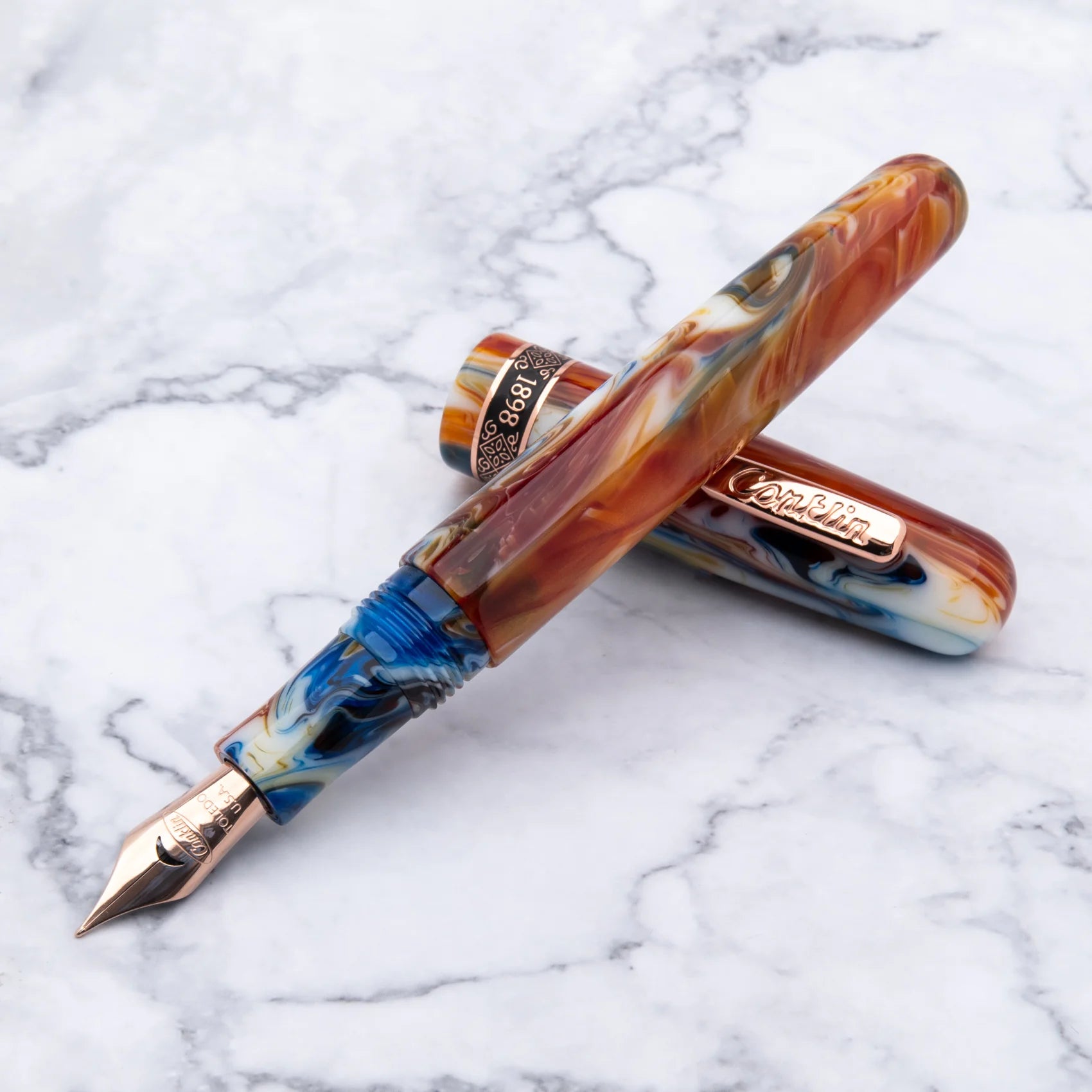 Pluma Fuente Conklin 1898® Misto Orange