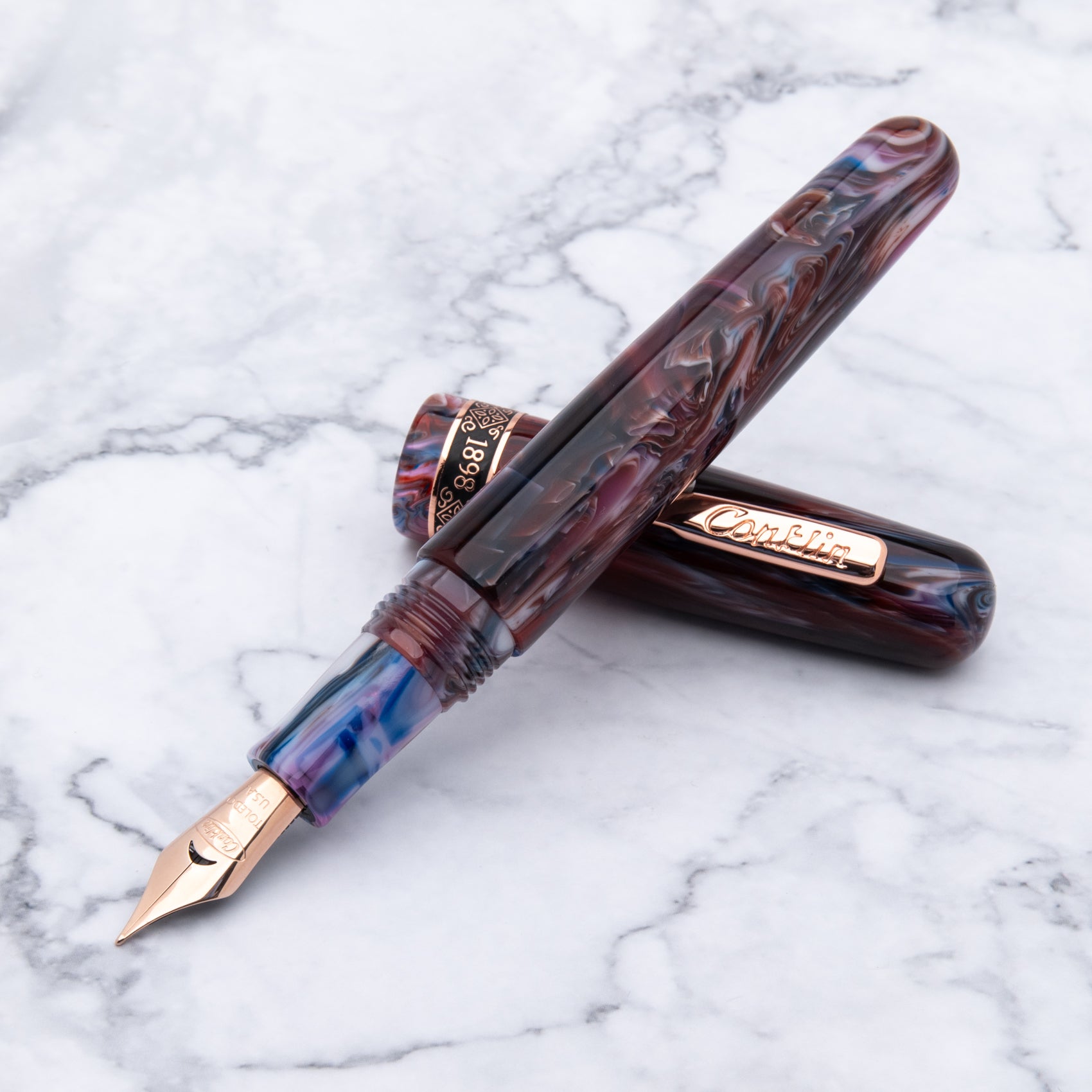 Pluma Fuente Conklin 1898® Misto Purple