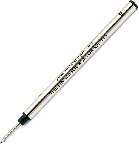 Recambio Rollerball Fineliner Punta Retráctil Monteverde USA® — Cuerpo Metálico (G62)