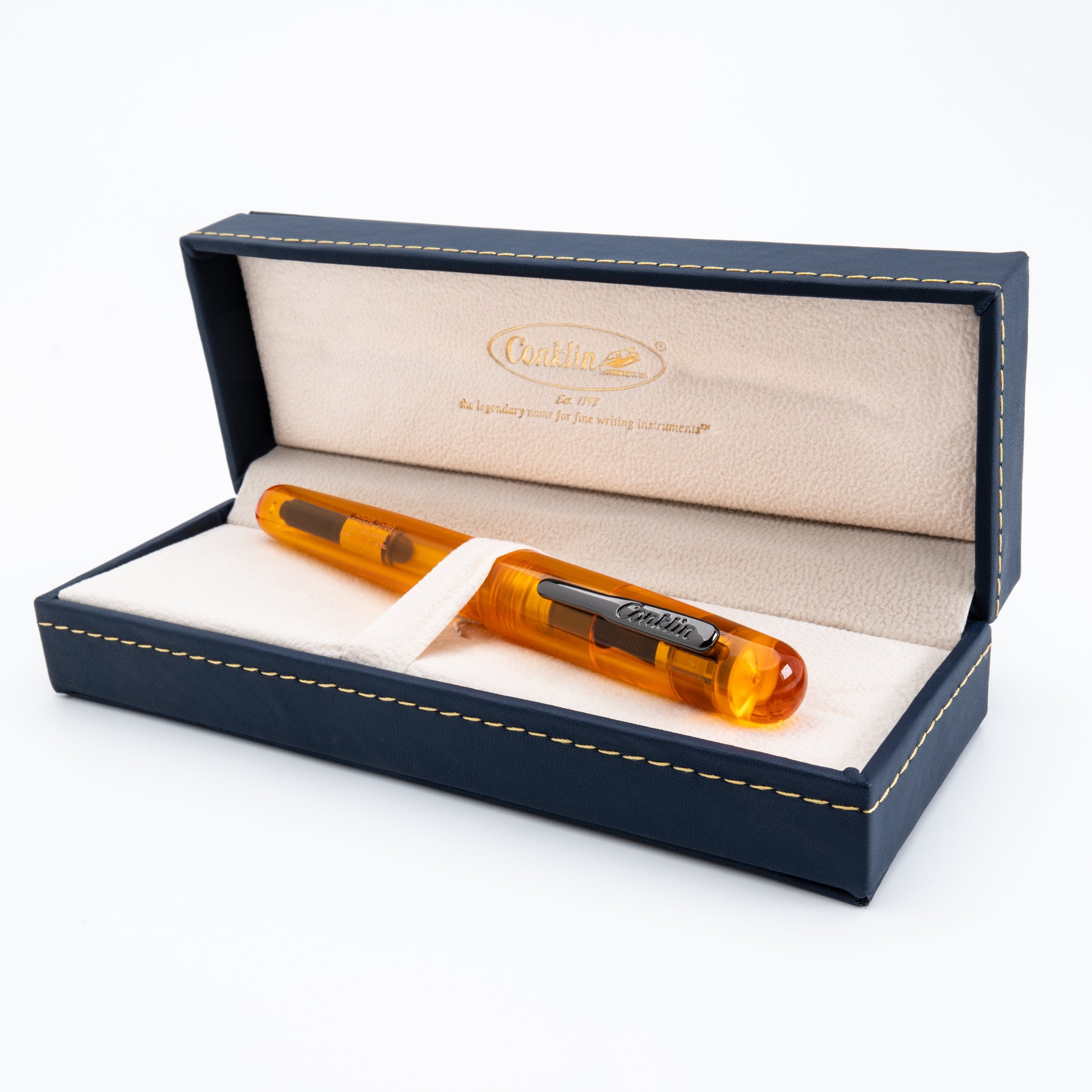 Pluma Fuente Conklin® All American™ Demo Orange