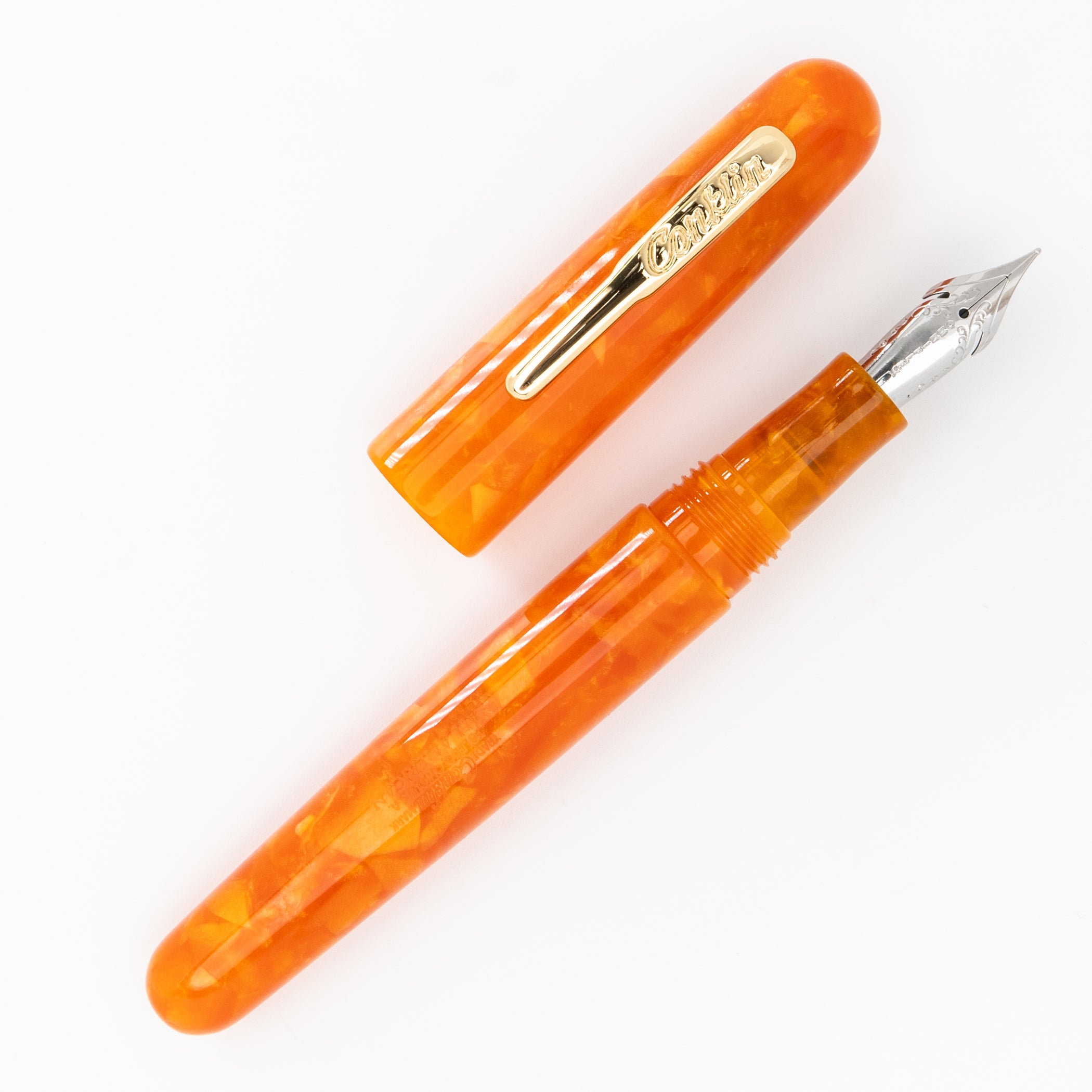 Pluma Fuente Conklin® All American™ Sunburst Orange
