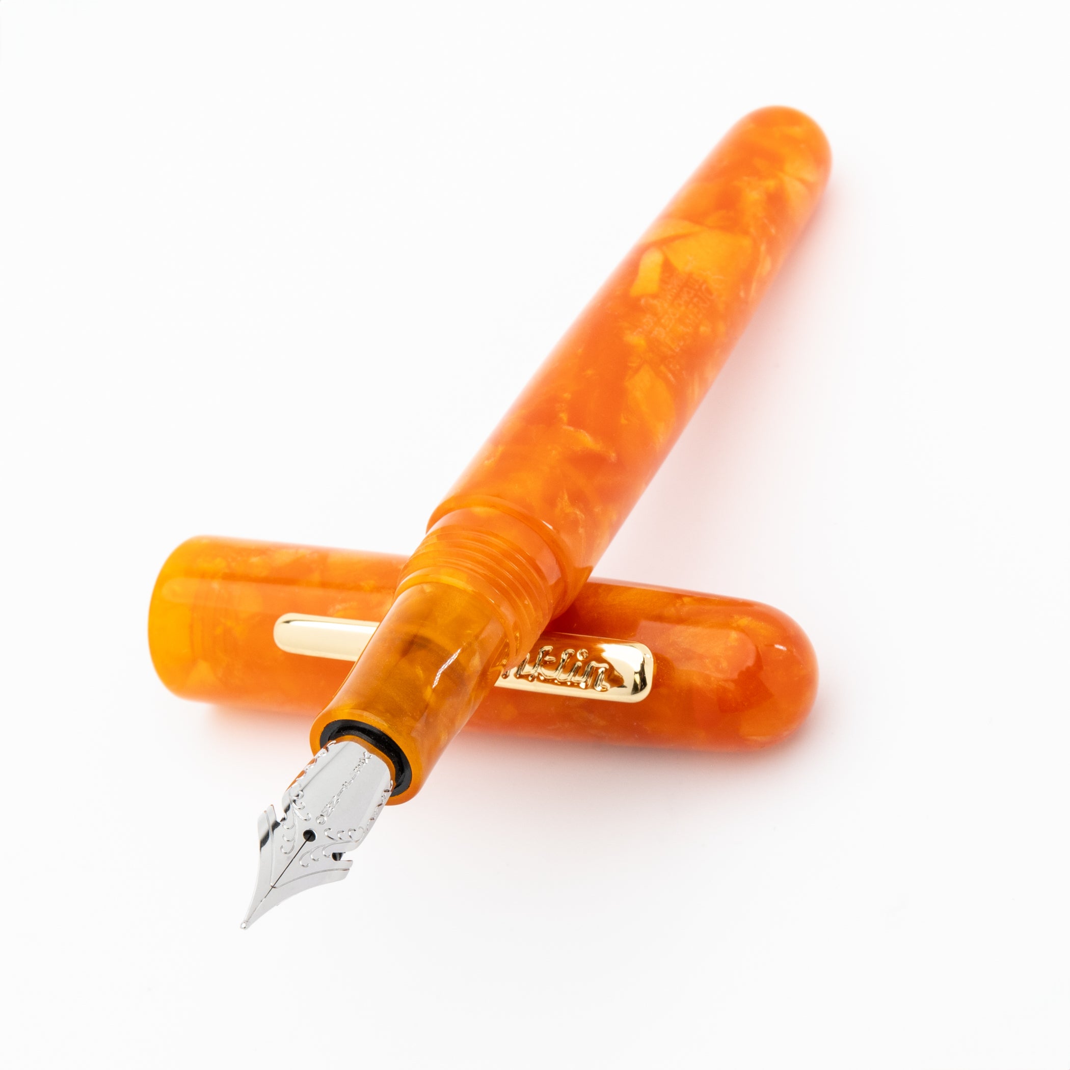 Pluma Fuente Conklin® All American™ Sunburst Orange
