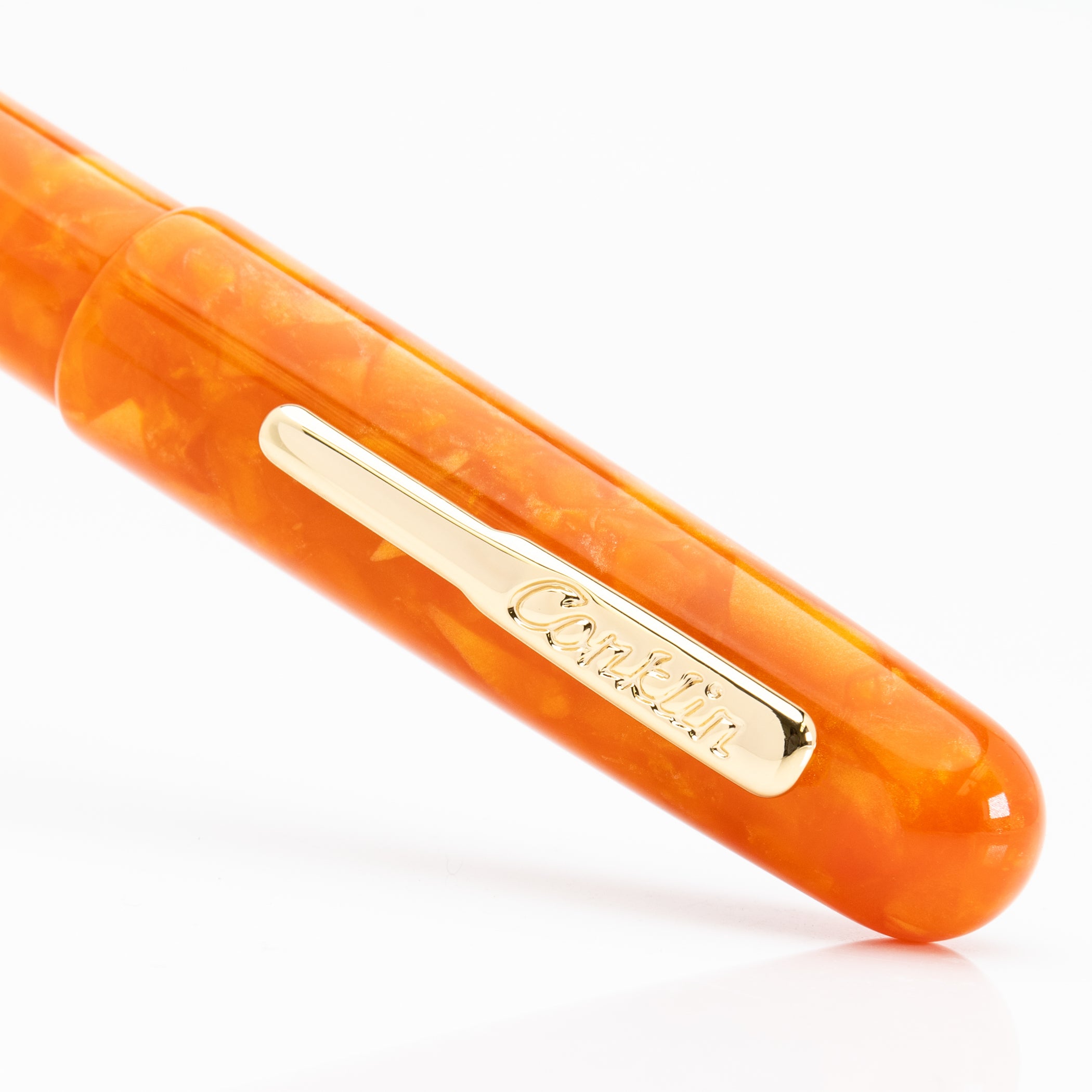 Pluma Fuente Conklin® All American™ Sunburst Orange