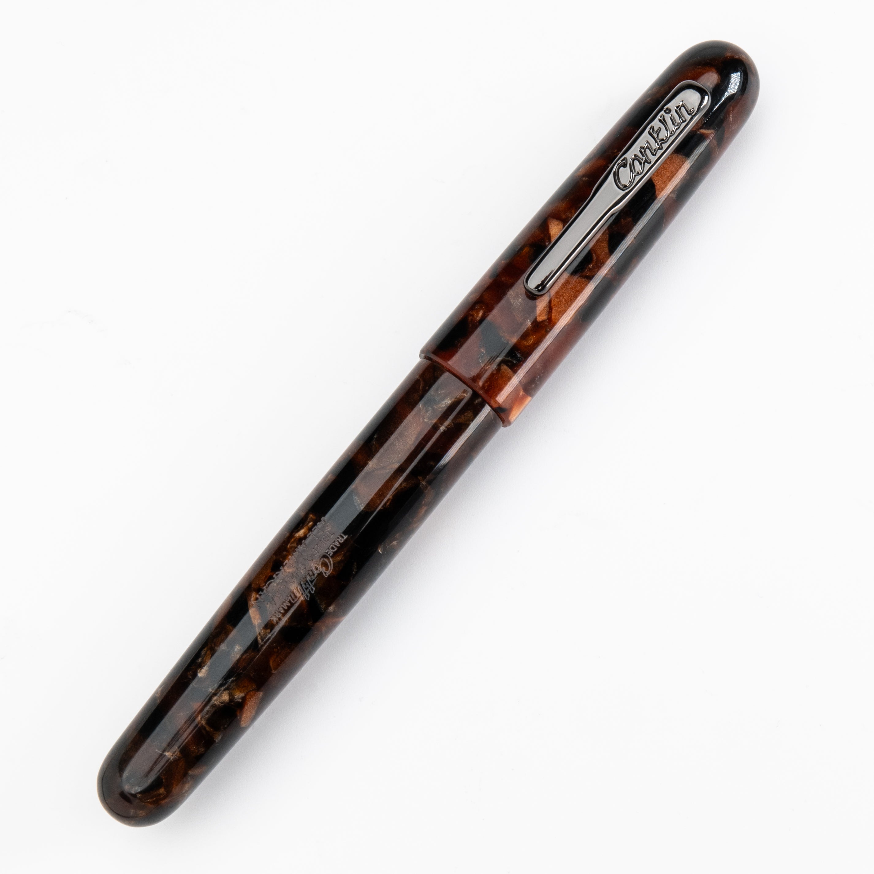 Pluma Fuente Conklin® All American™ Brownstone