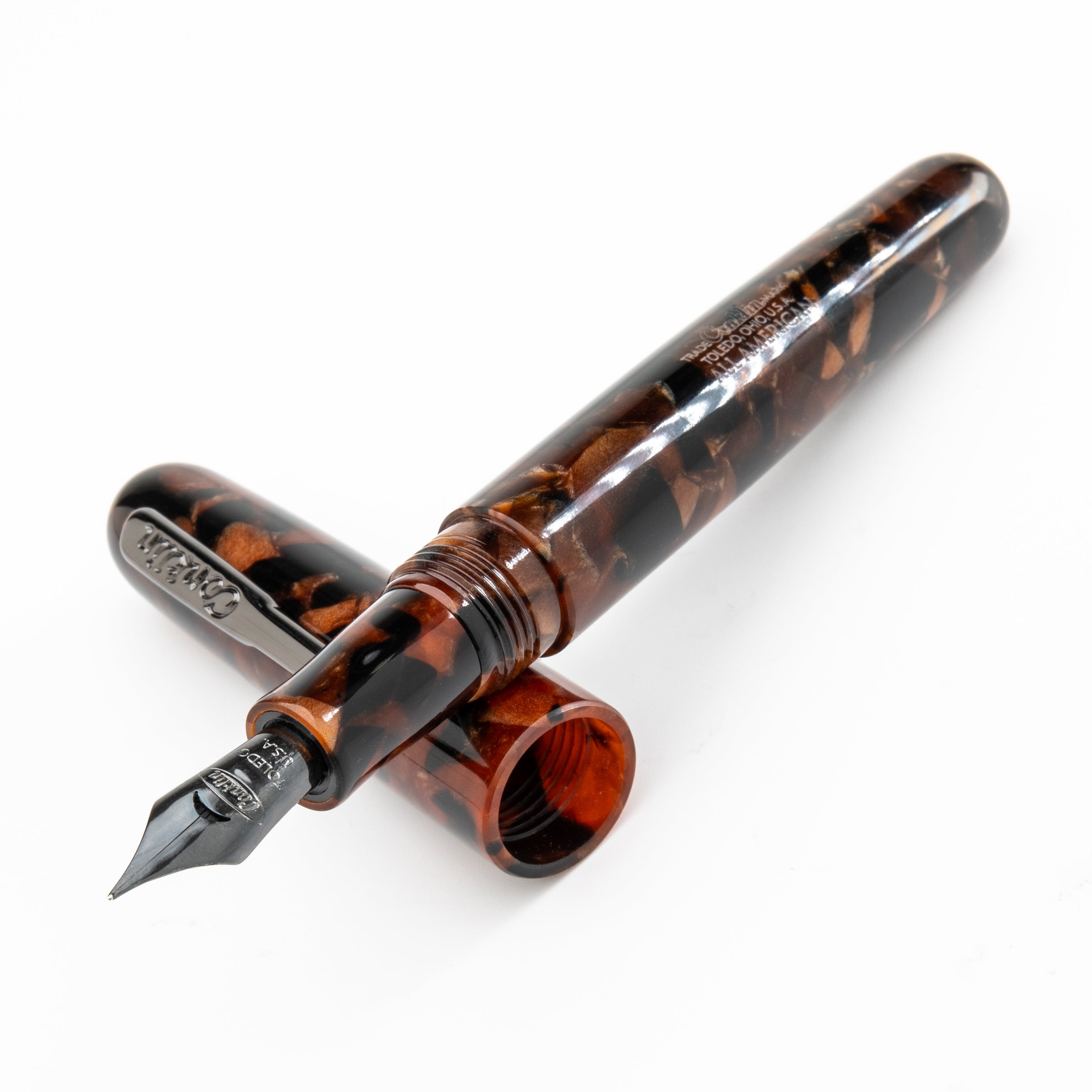 Pluma Fuente Conklin® All American™ Brownstone