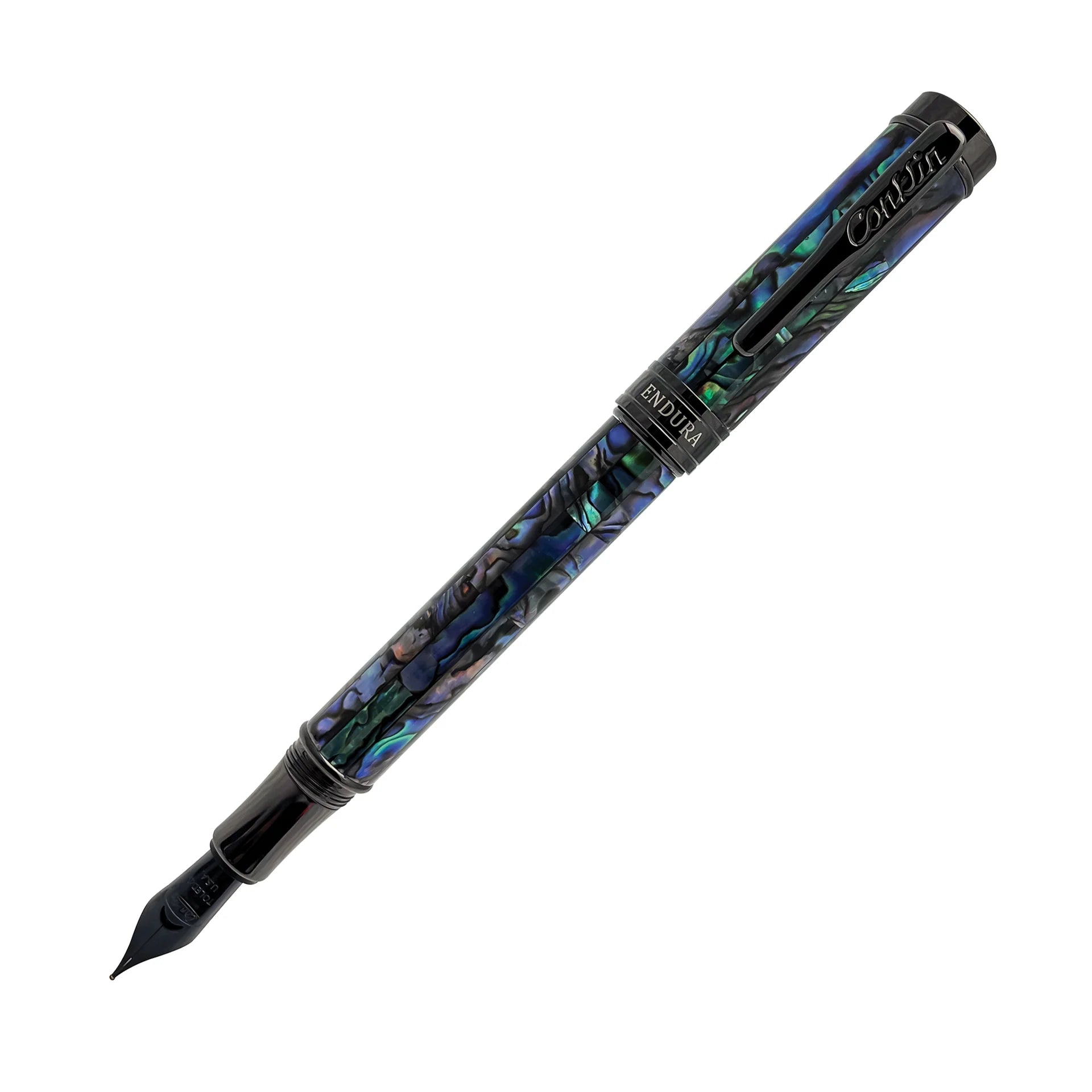 Pluma Fuente Conklin Endura Abalone Shell® Gunmetal Limited edition 1898