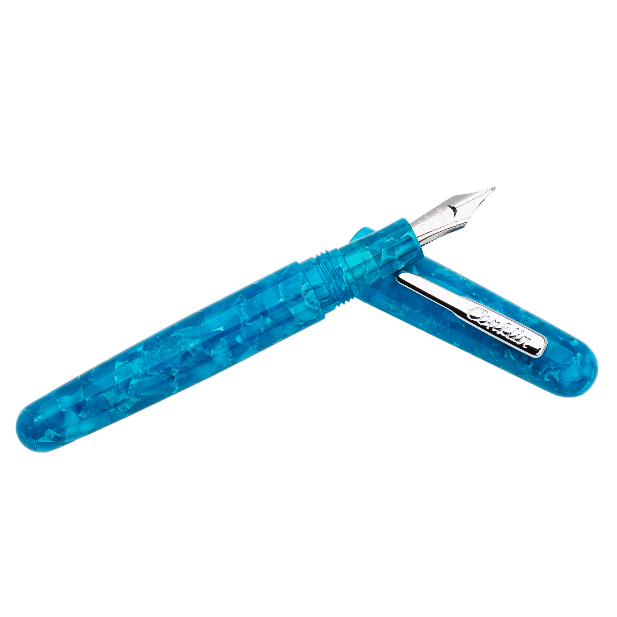 Pluma Fuente Conklin® All American™ Turquoise Serenity