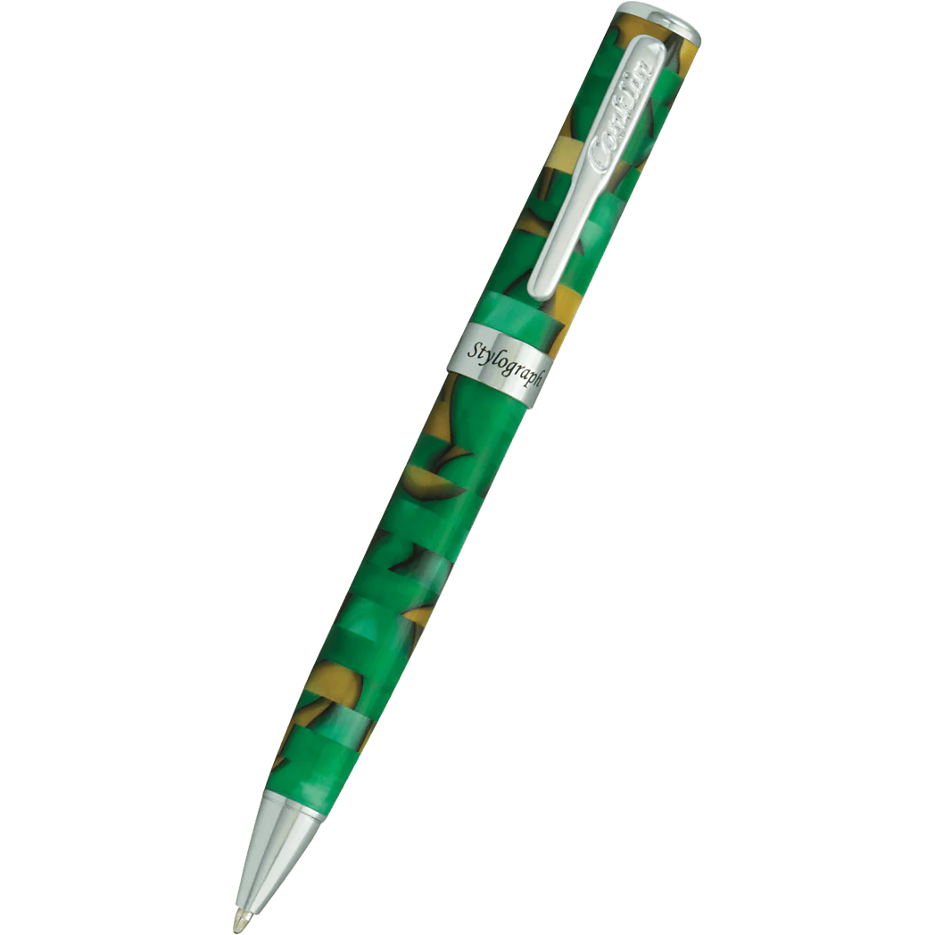 Boligrafo Conklin Stylograph Mosaic® Green/Brown