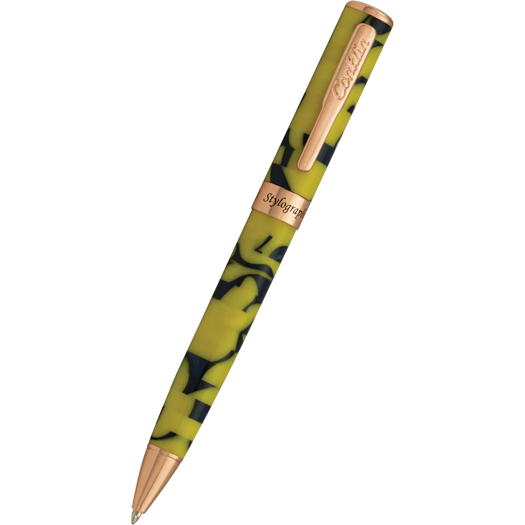 Boligrafo Conklin Stylograph Mosaic® Yellow/Blue