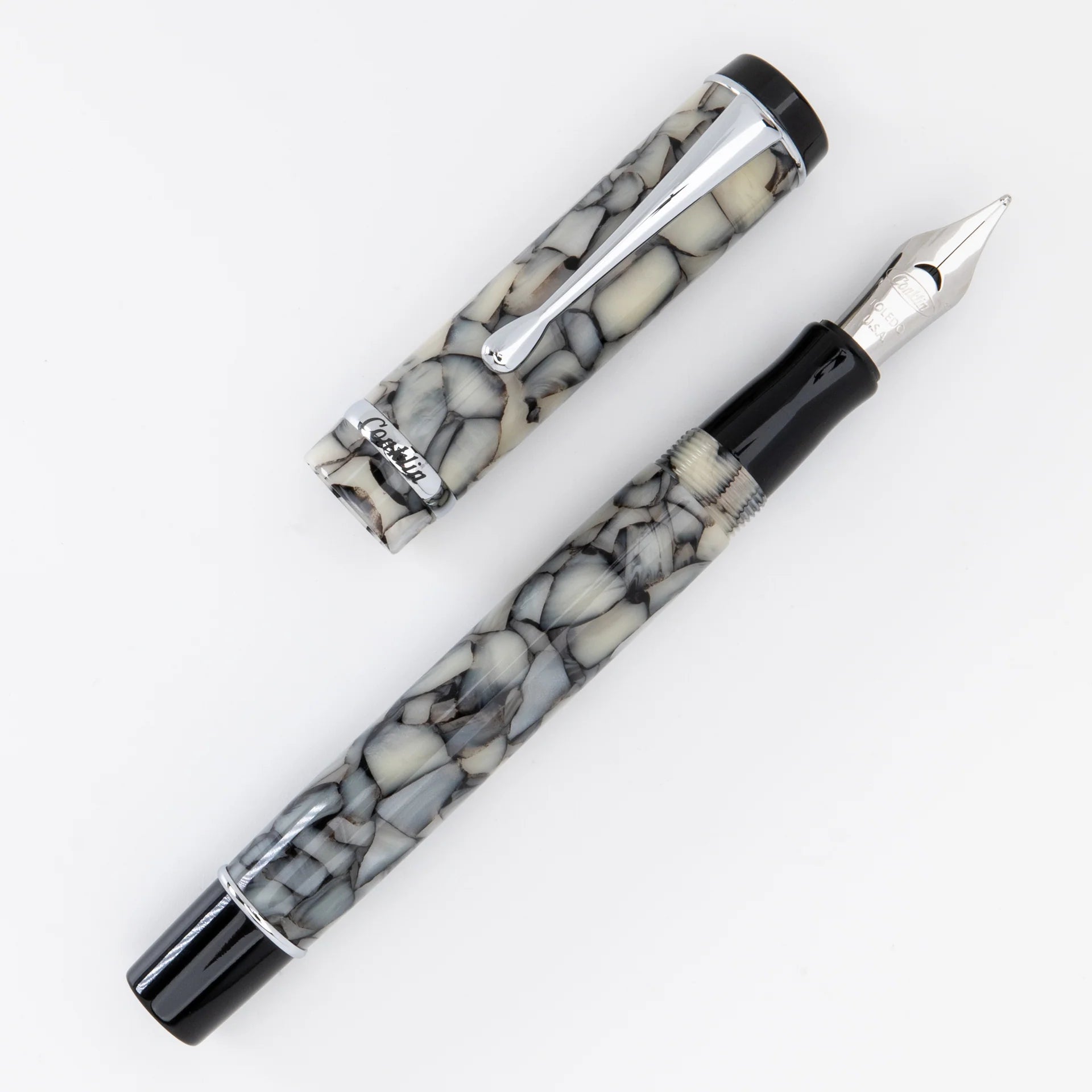 Pluma Fuente Conklin® Duragraph™ Cracked Ice