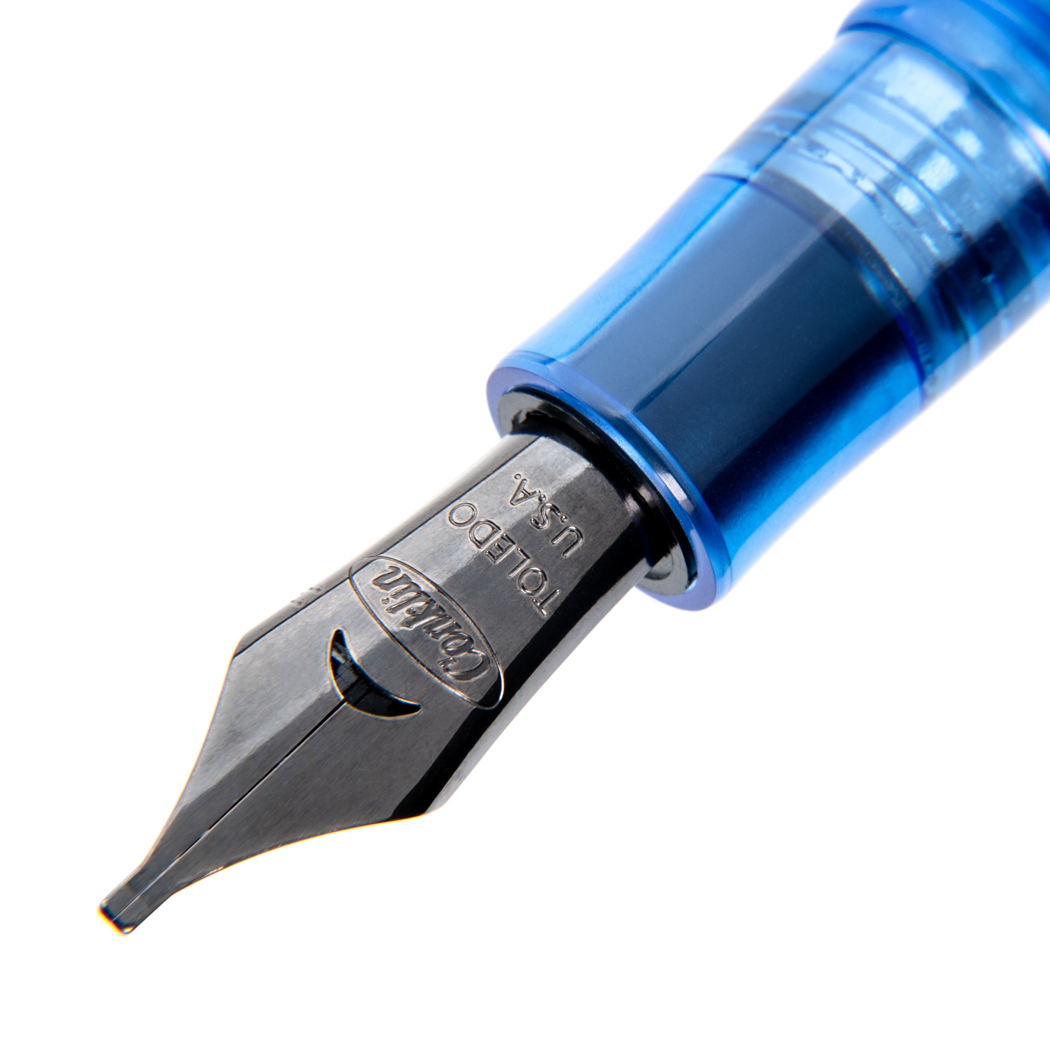 Pluma Fuente Conklin® All American™ Demo Blue