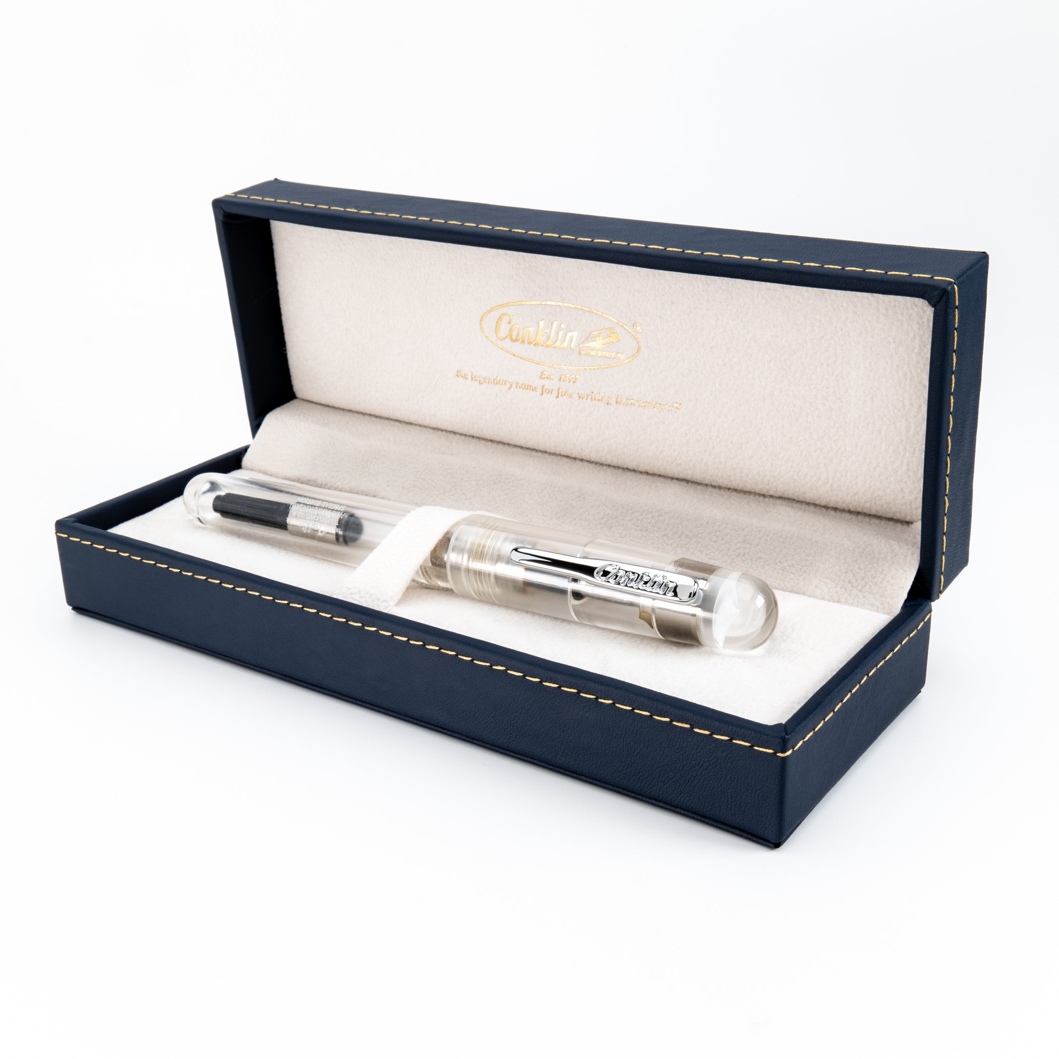 Pluma Fuente Conklin® All American™ Demo Clear