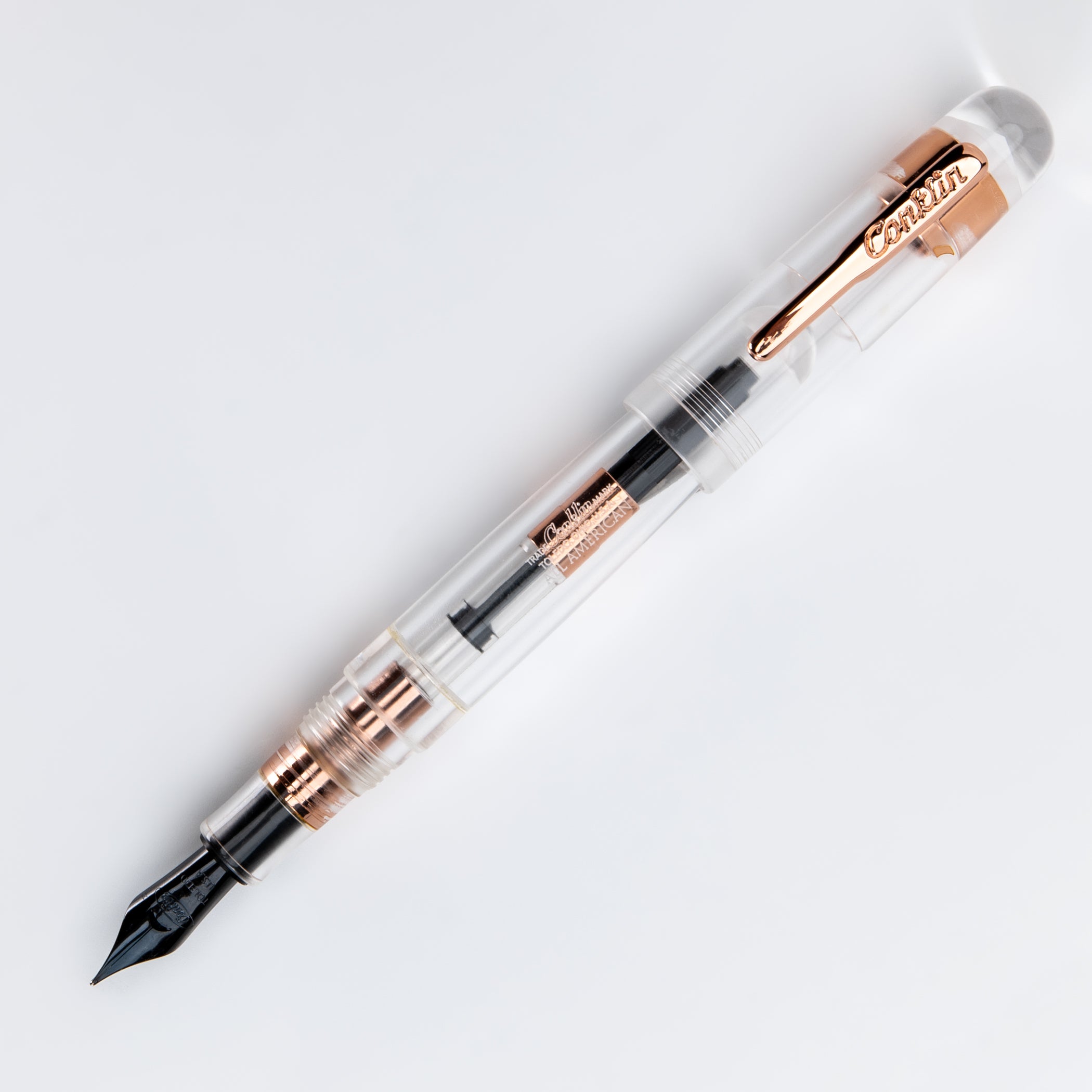 Pluma Fuente Conklin® All American™ Demo Rose Gold LE