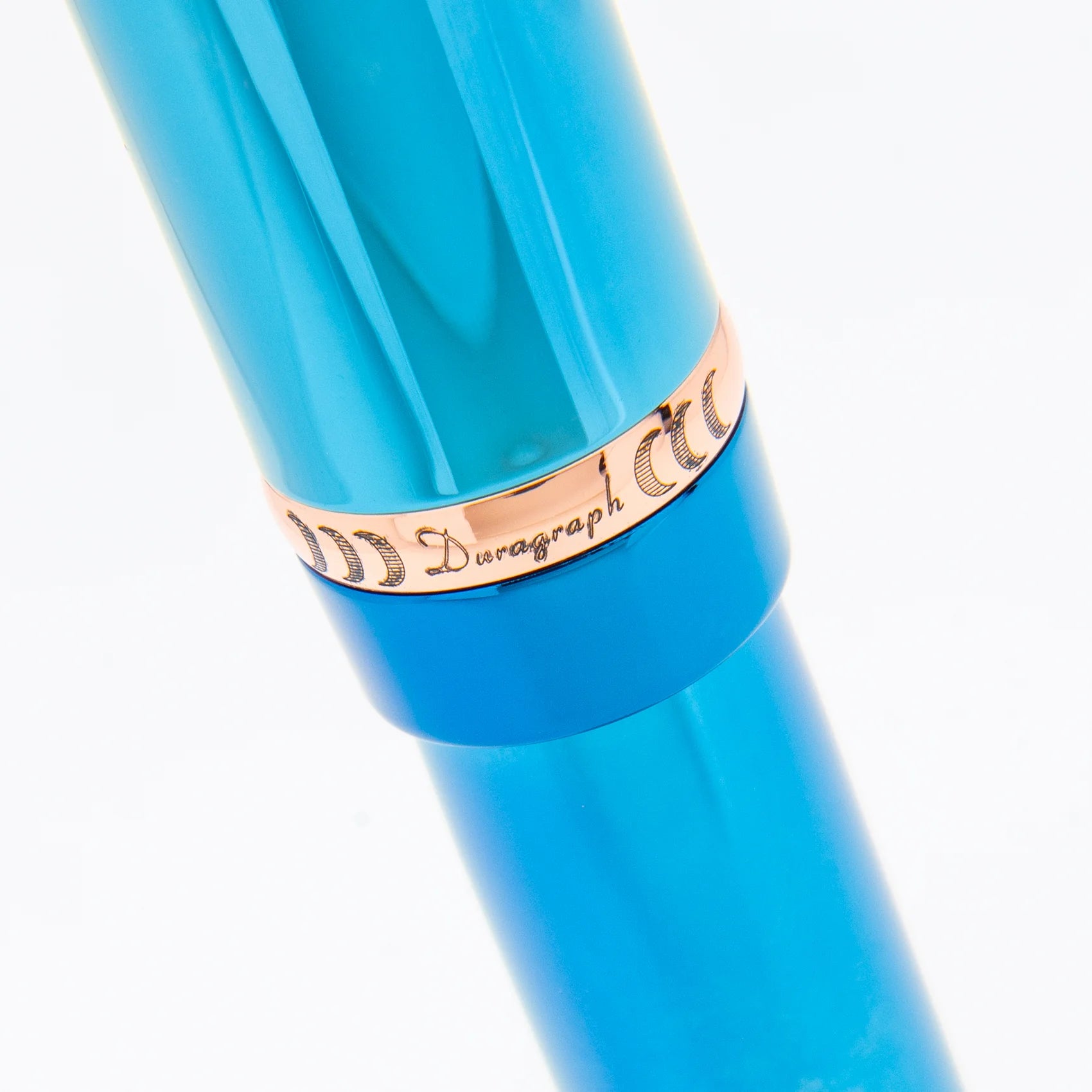 Pluma Fuente Conklin® Duragraph™ PVD Blue