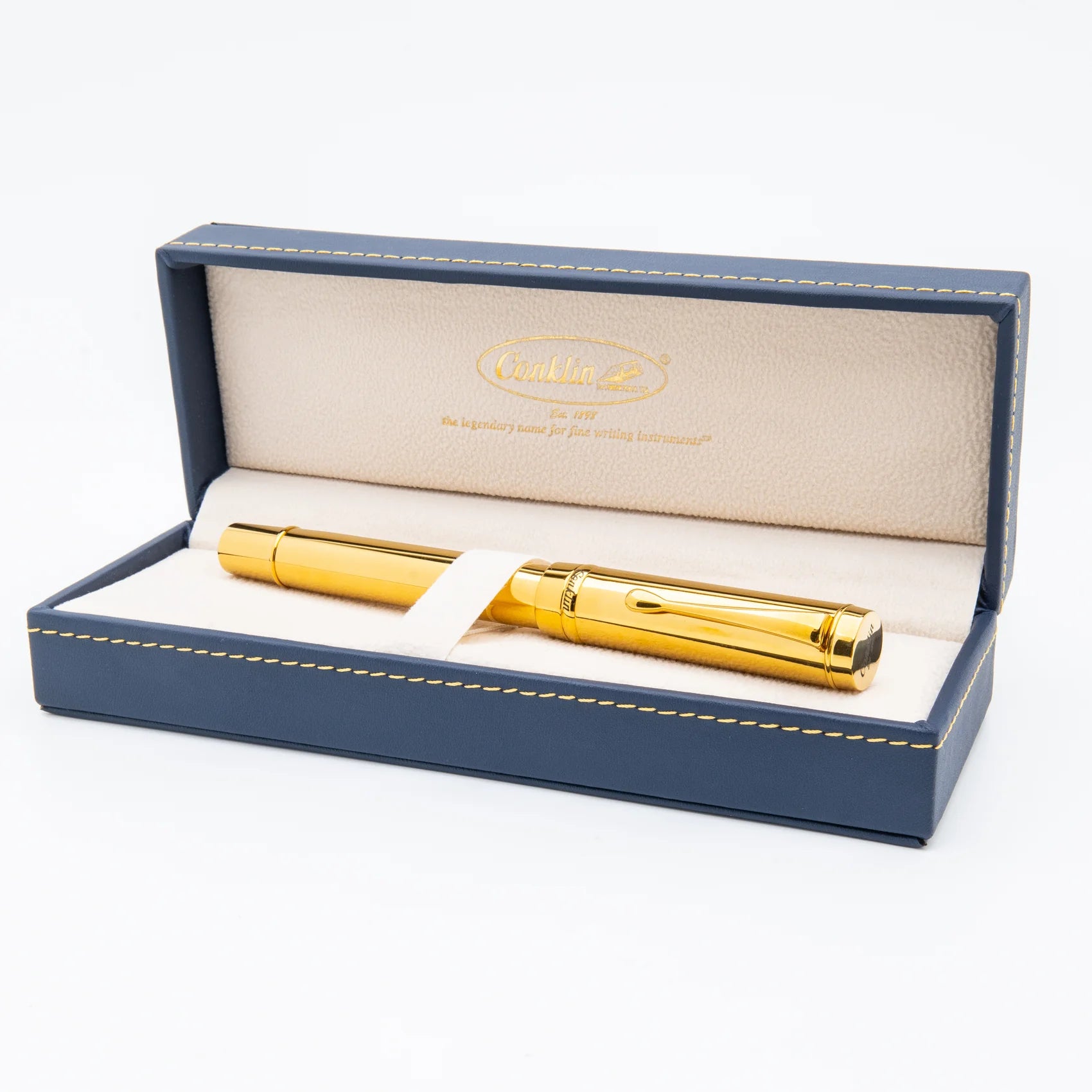 Pluma Fuente Conklin® Duragraph™ PVD Gold