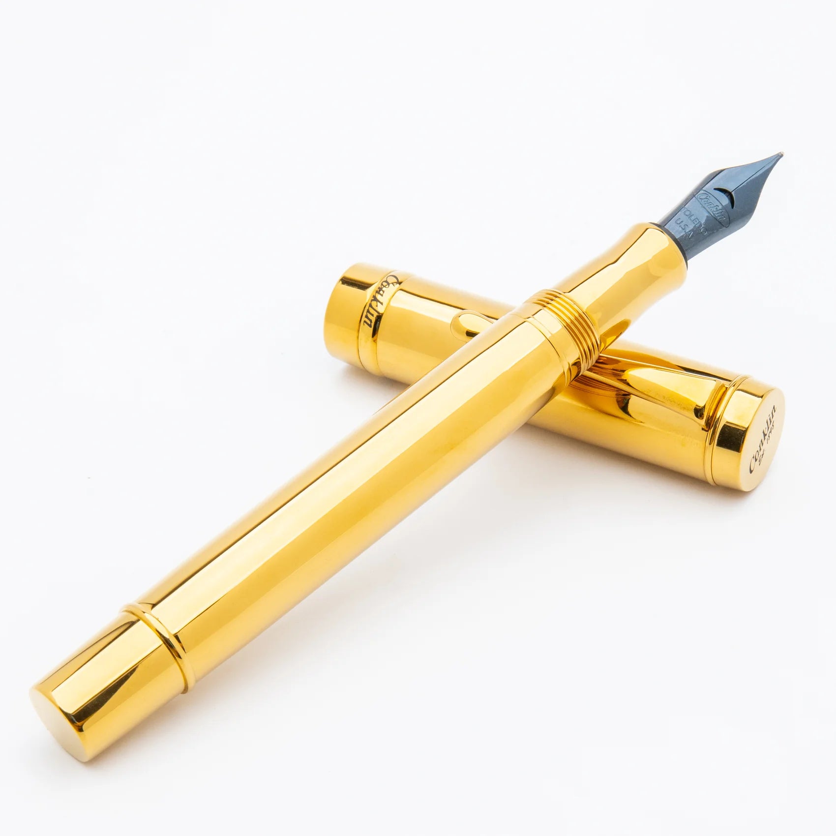 Pluma Fuente Conklin® Duragraph™ PVD Gold