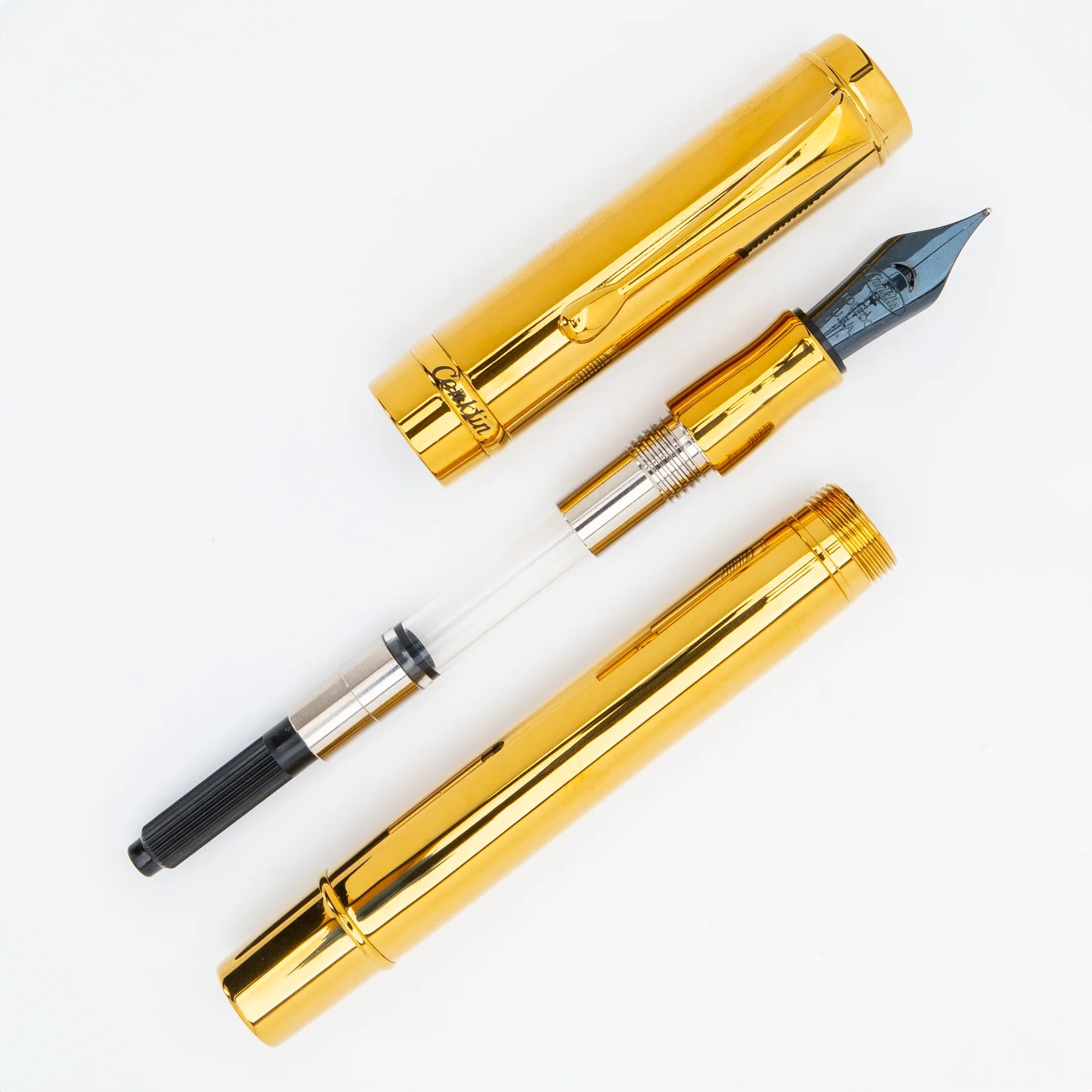 Pluma Fuente Conklin® Duragraph™ PVD Gold