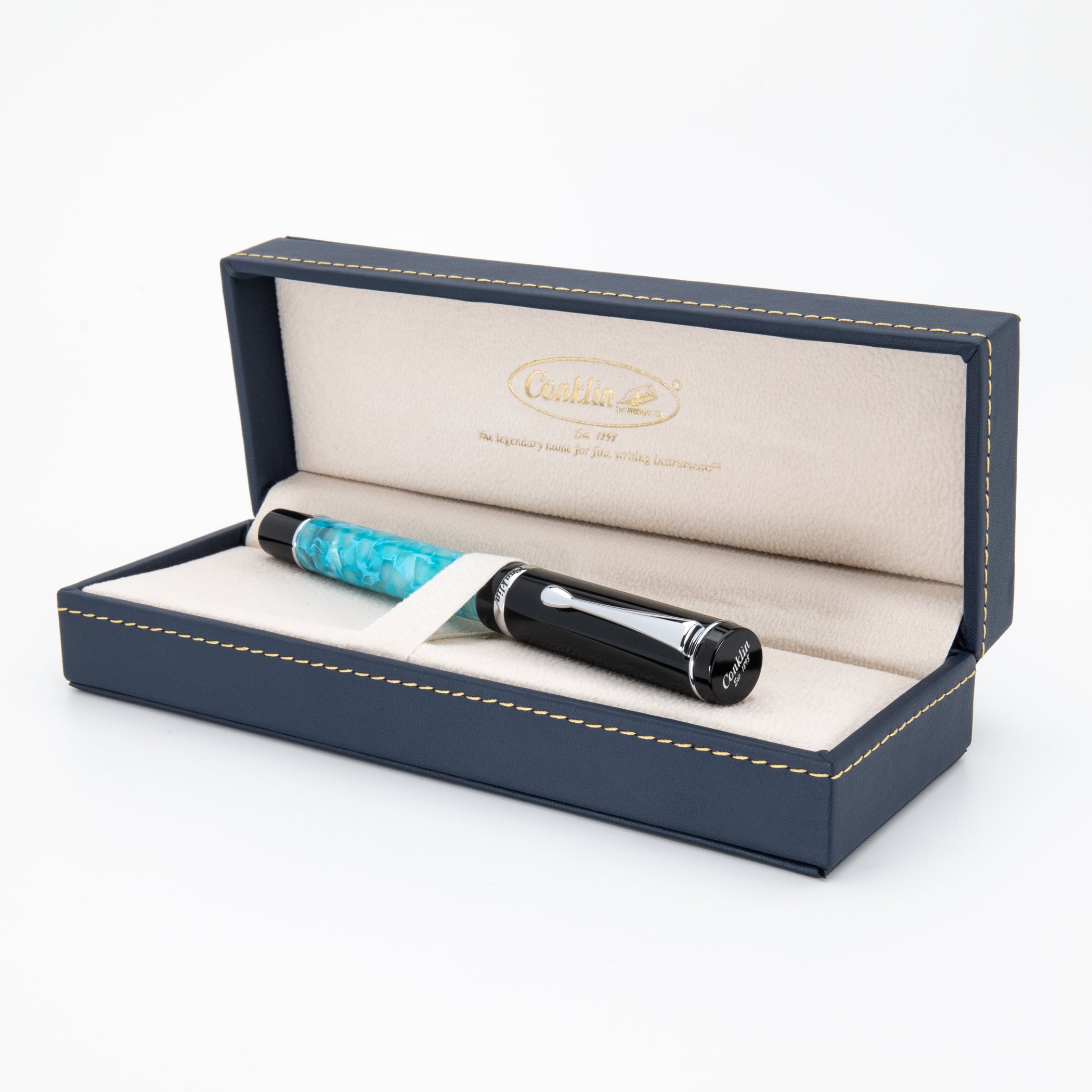 Pluma Fuente Conklin® Duragraph™ Turquoise Nights
