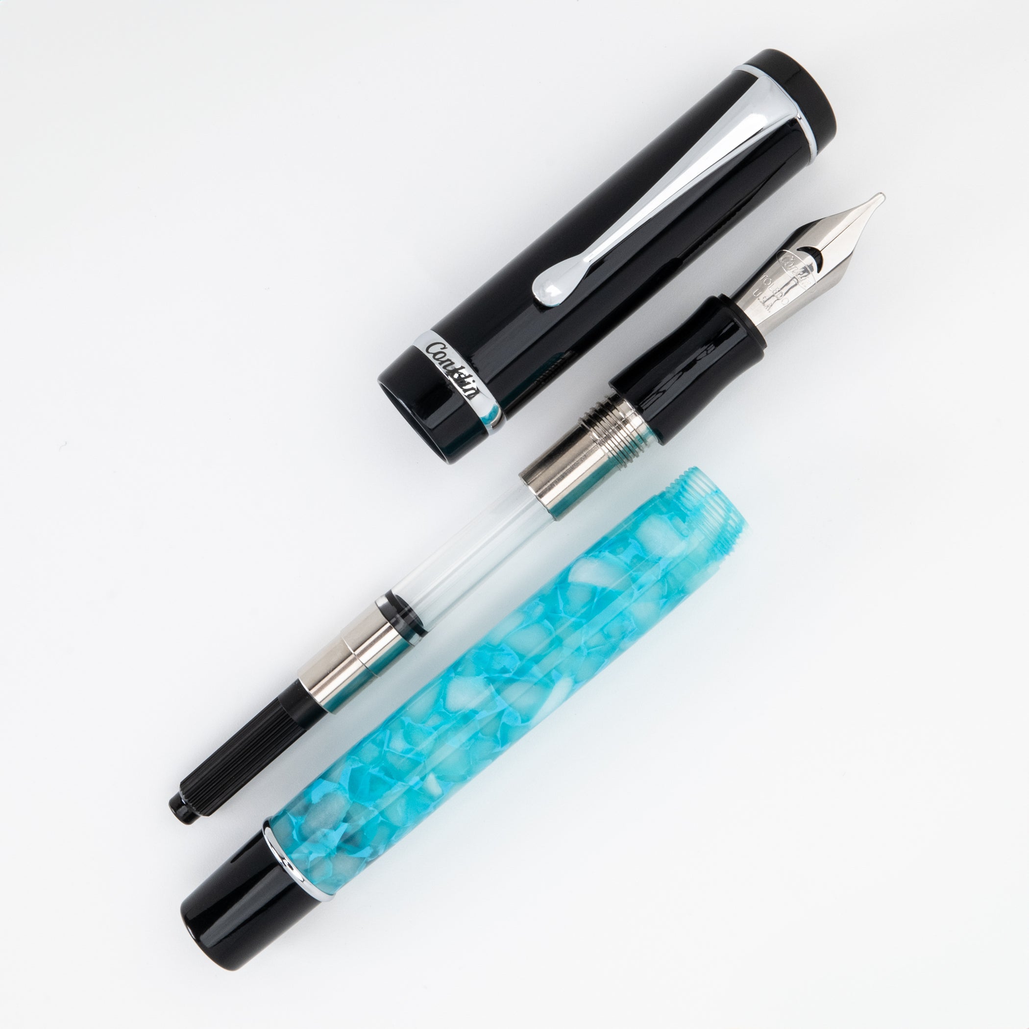 Pluma Fuente Conklin® Duragraph™ Turquoise Nights