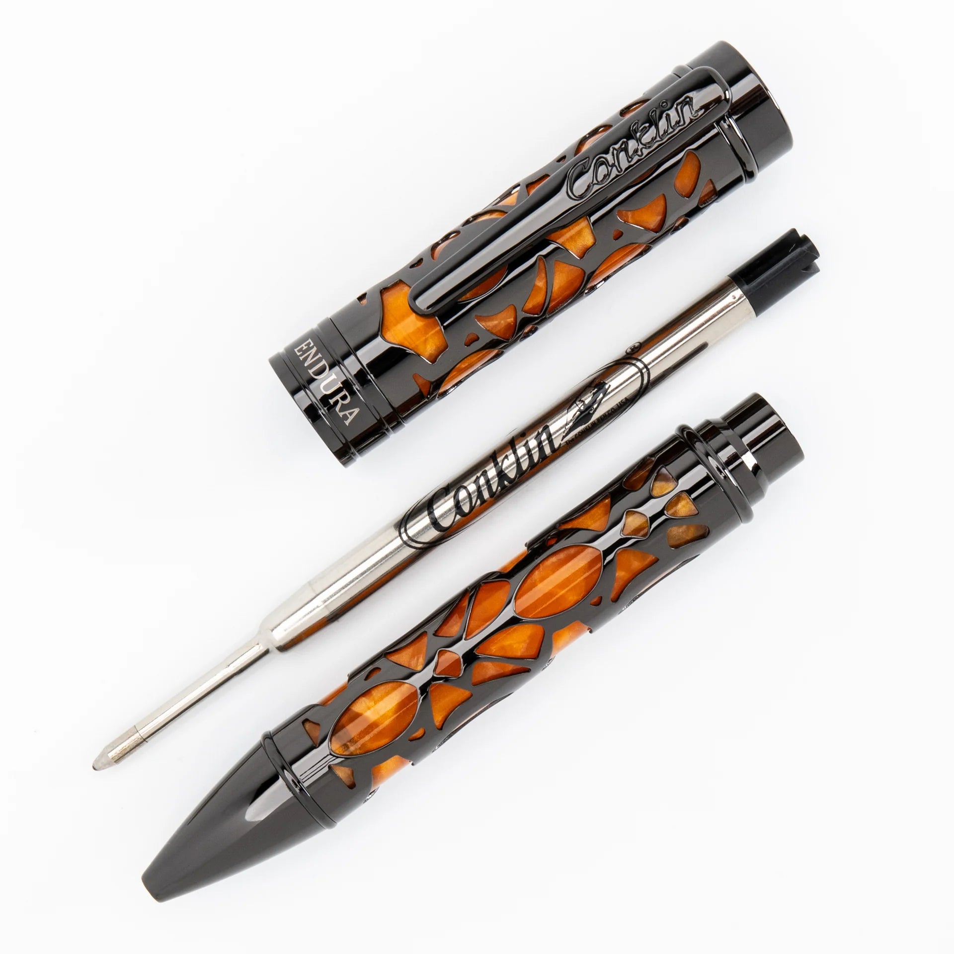 Boligrafo Conklin Endura Deco Crest ® Orange
