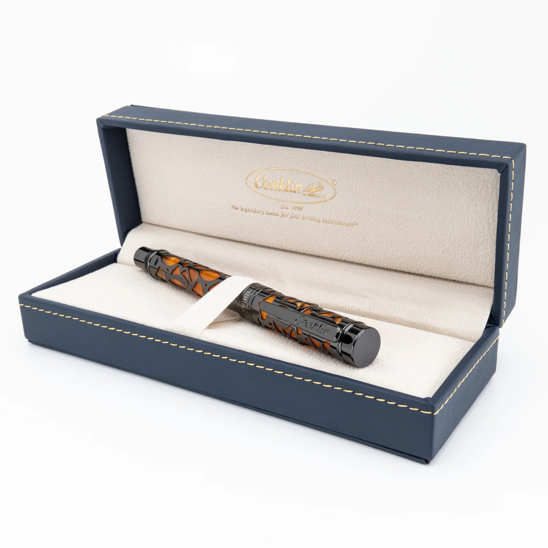 Rollerball Conklin Endura Deco Crest ® Orange