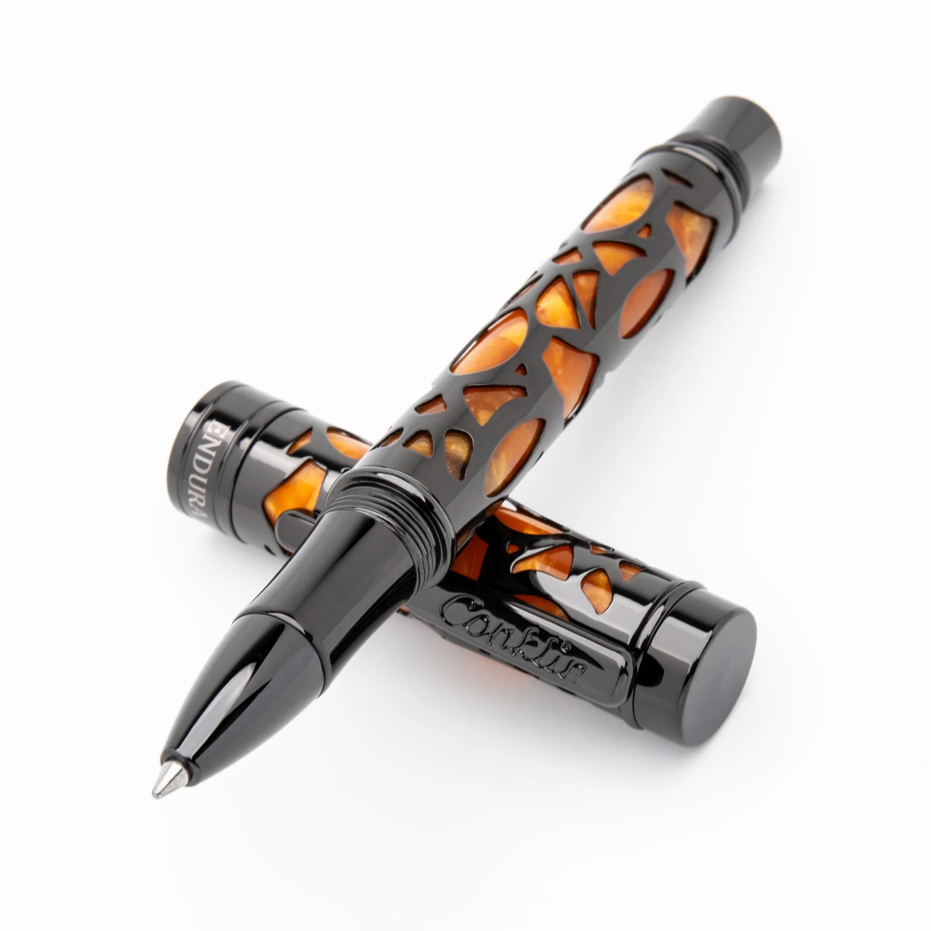 Rollerball Conklin Endura Deco Crest ® Orange