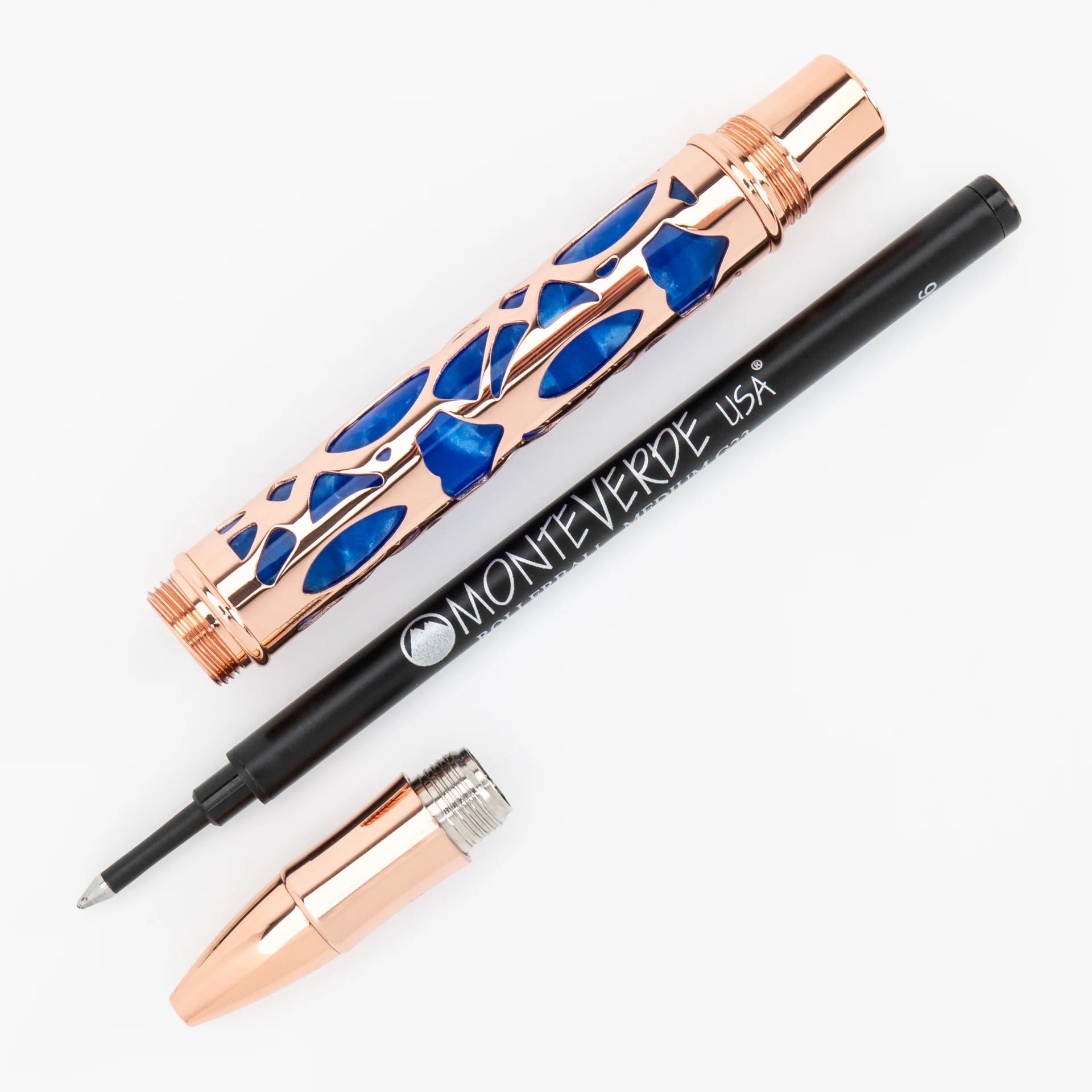 Rollerball Conklin Endura Deco Crest ® Blue