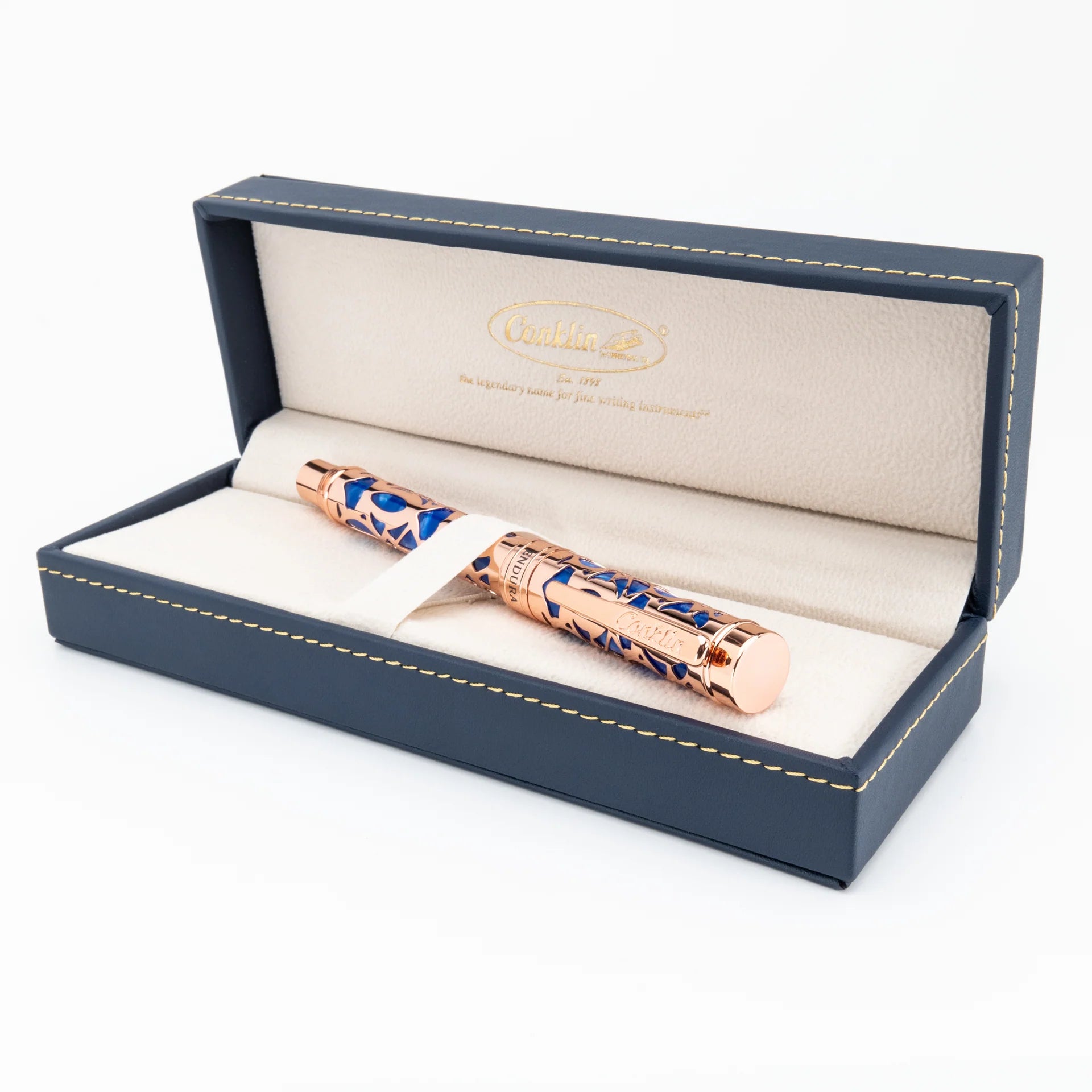 Rollerball Conklin Endura Deco Crest ® Blue