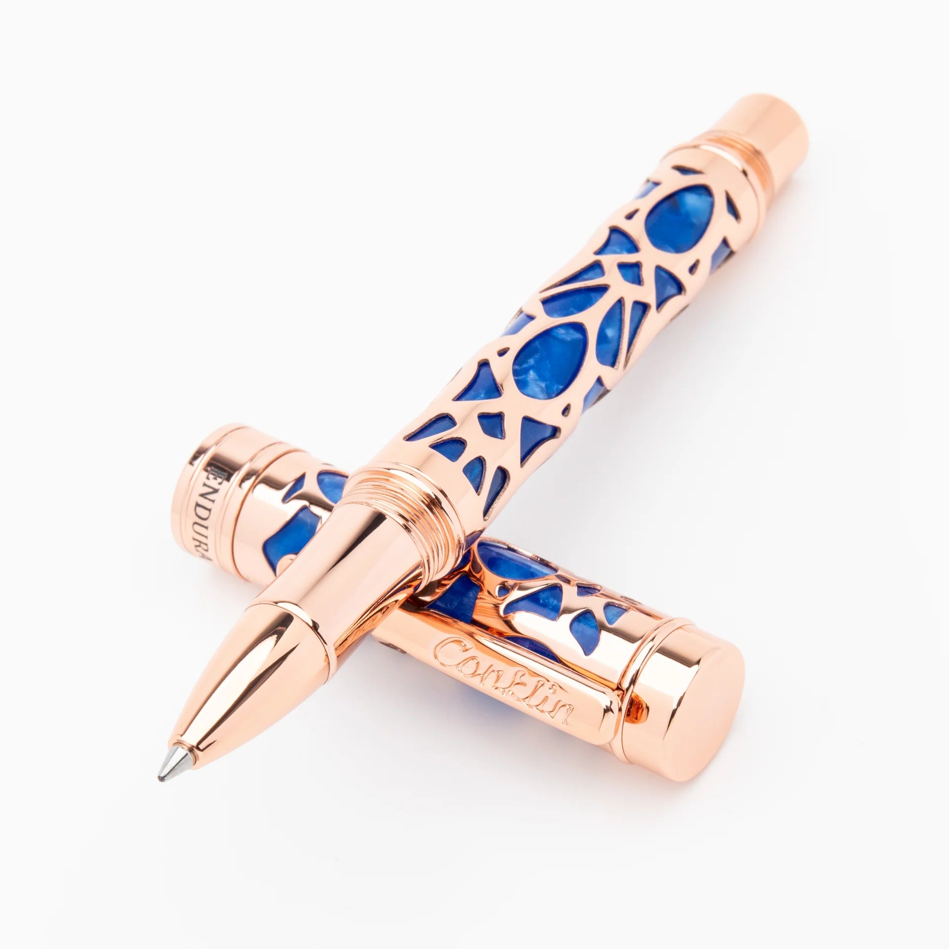 Rollerball Conklin Endura Deco Crest ® Blue
