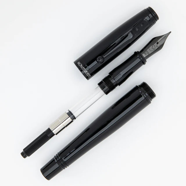 Pluma fuente Monteverde USA® Invincia | Negro Sigiloso