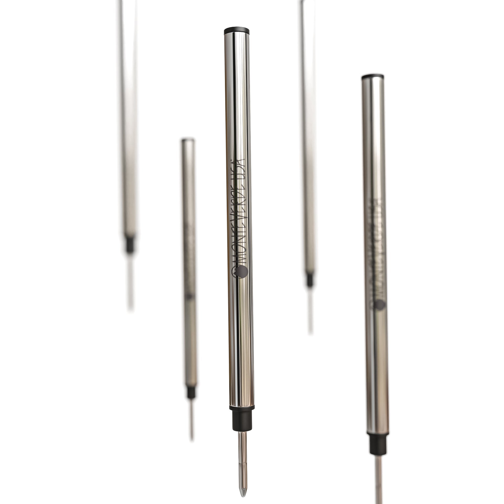 Recambio Rollerball Cerámico Capless Monteverde® compatible con Pelikan® — Punta Media, Pack 2 (K23)