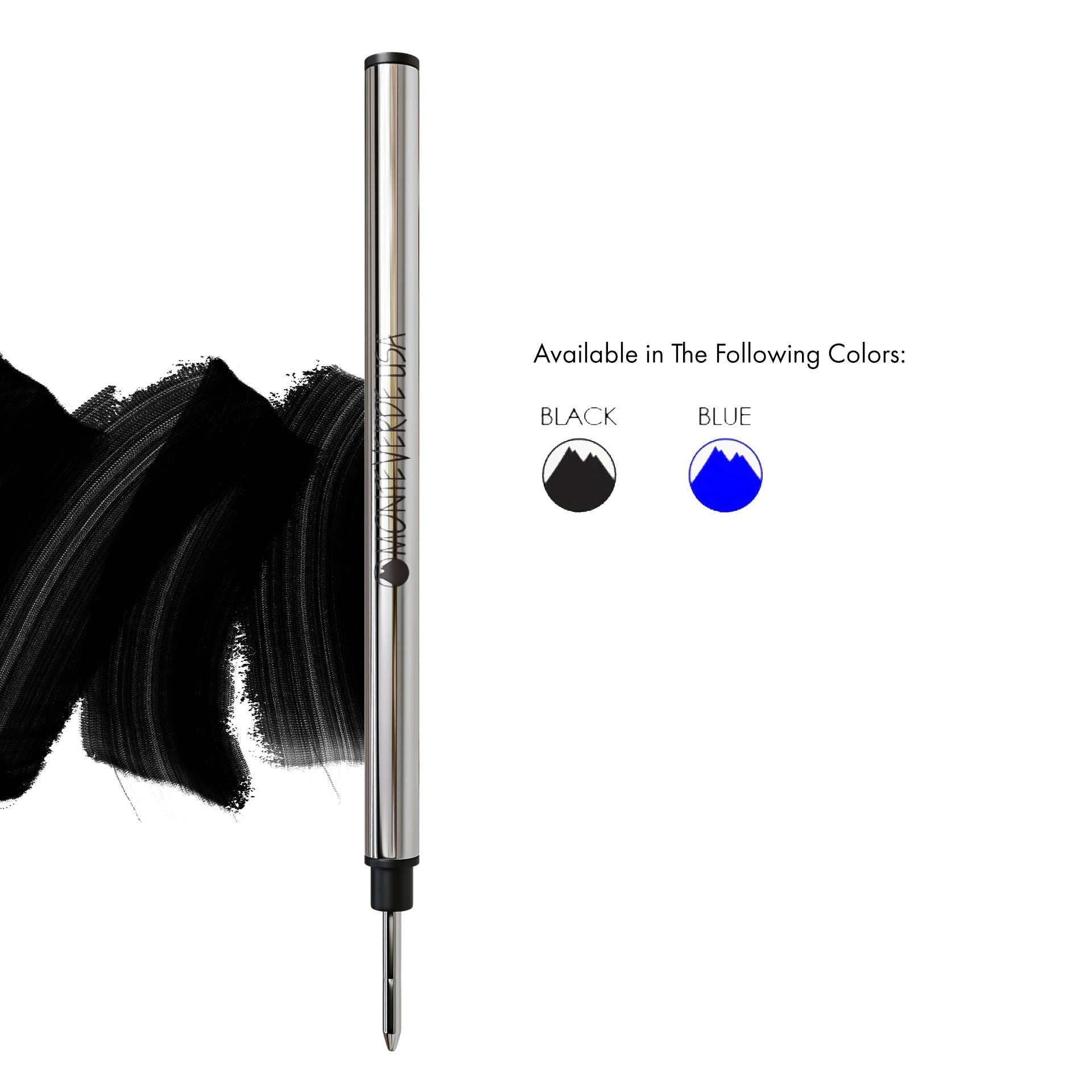 Recambio Rollerball Cerámico Capless Monteverde® compatible con Pelikan® — Punta Ancha, Pack 2 (K24)