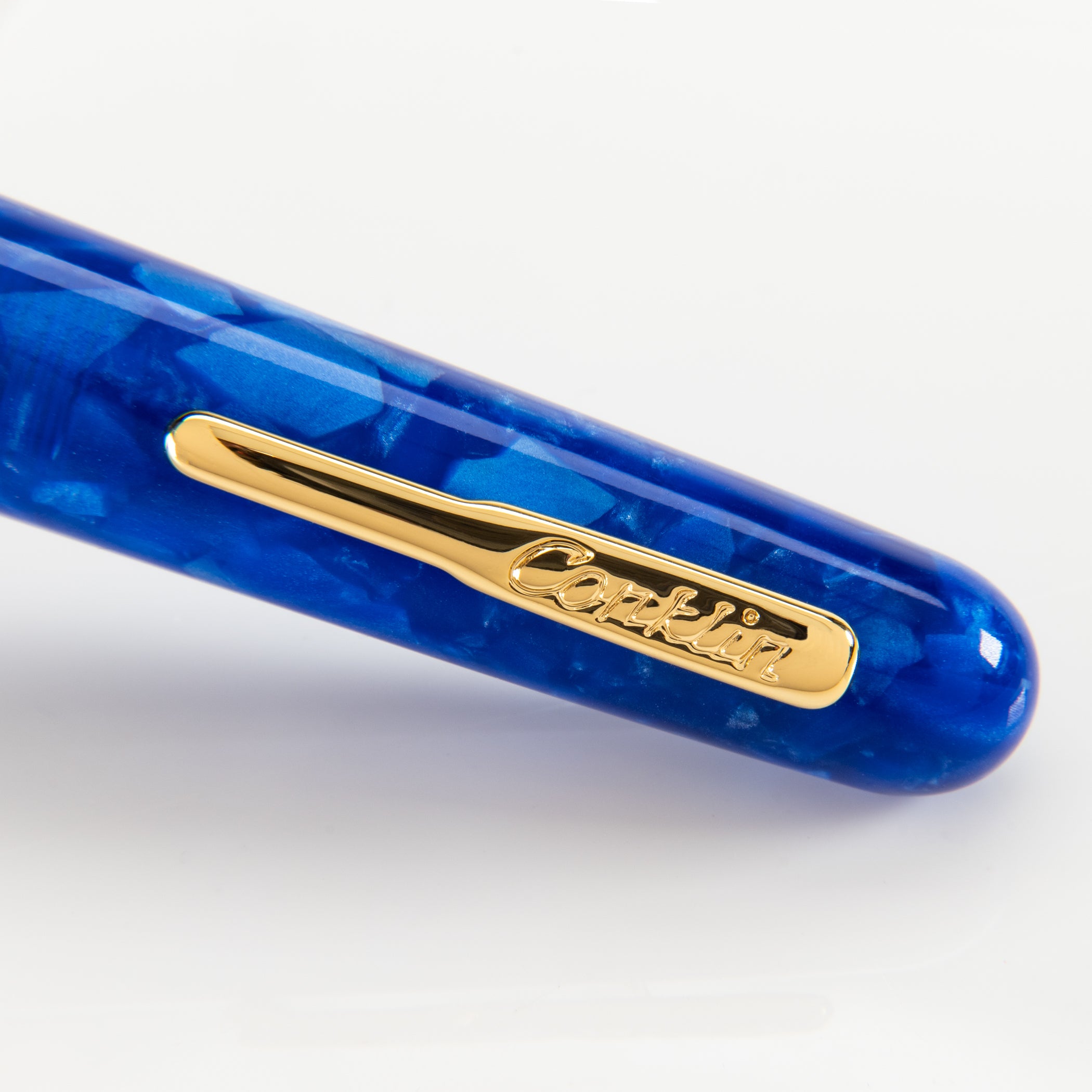 Pluma Fuente Conklin® All American™ Lapis Blue