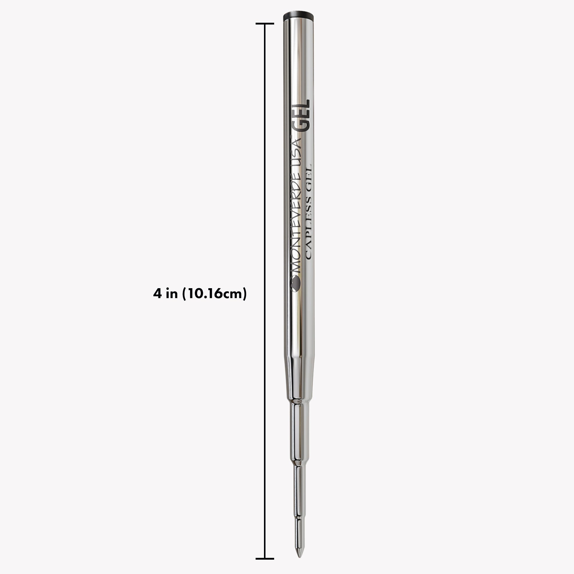 Recambio Gel Capless Monteverde® compatible con Montblanc® - Punta Fina, Pack 2 (M42)