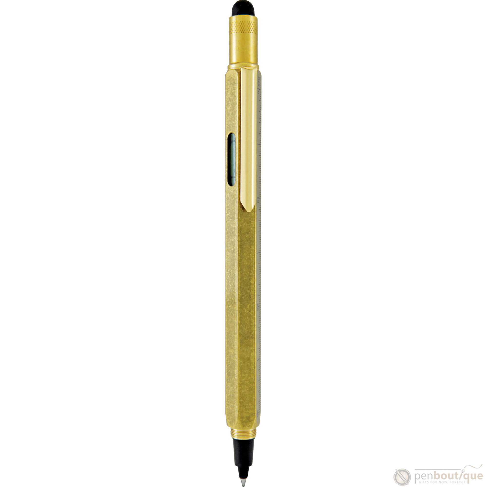 Rollerball de tinta líquida Monteverde USA® Tool Pen | Latón Sólido