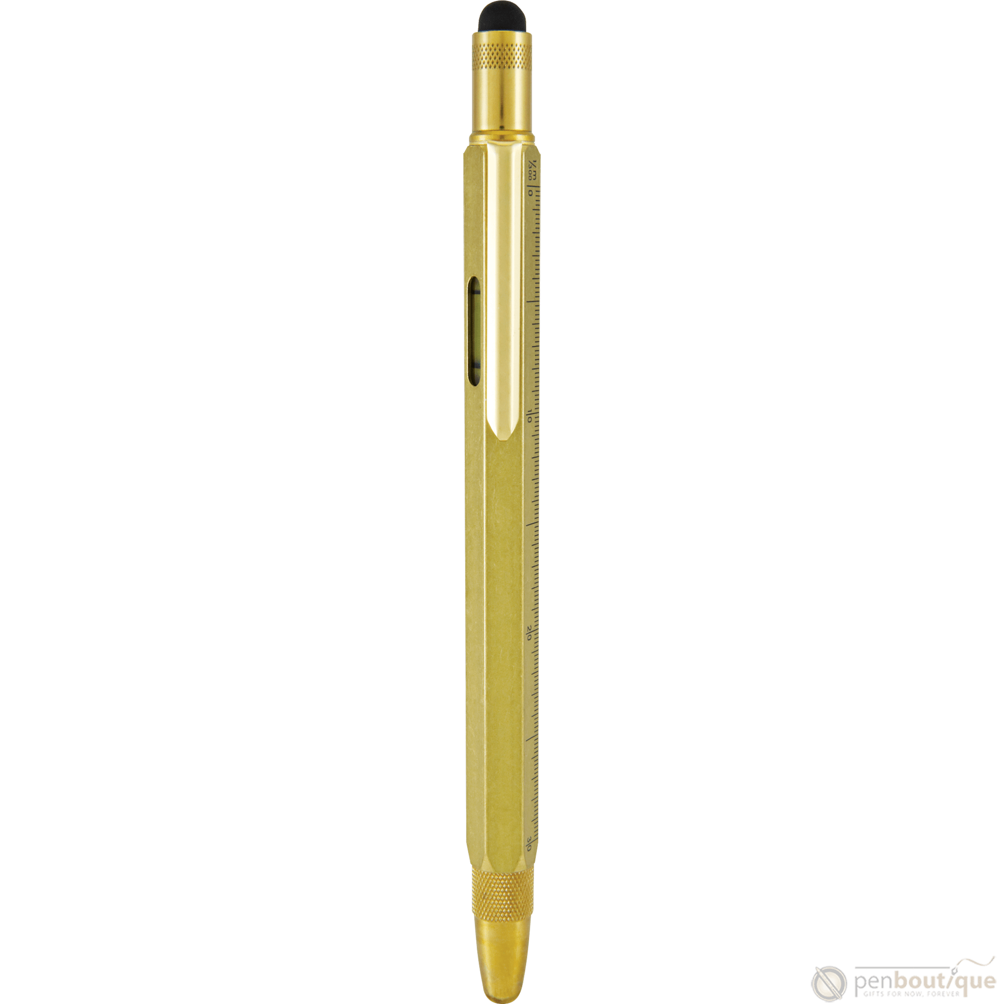 Rollerball de tinta líquida Monteverde USA® Tool Pen | Latón Sólido