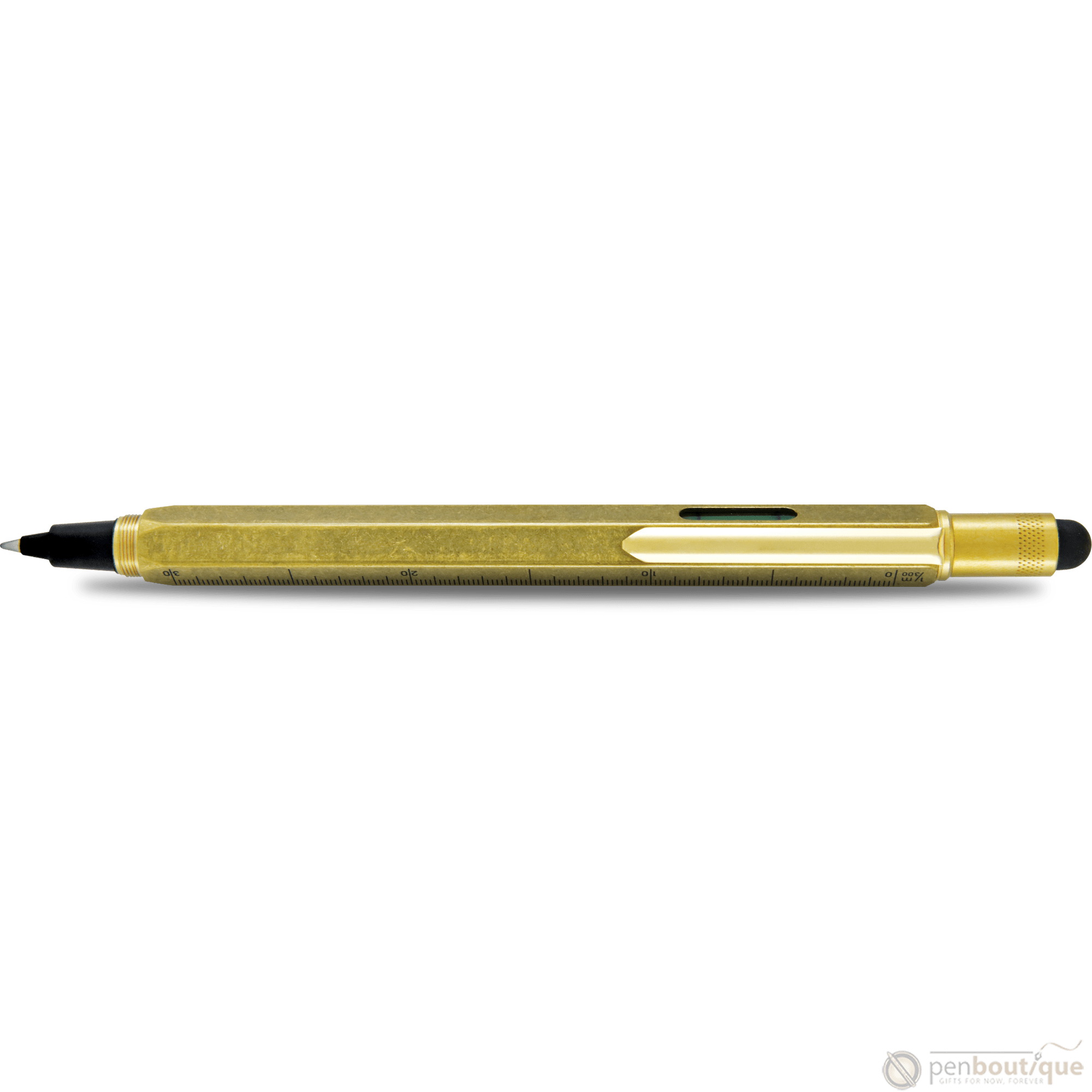Rollerball de tinta líquida Monteverde USA® Tool Pen | Latón Sólido