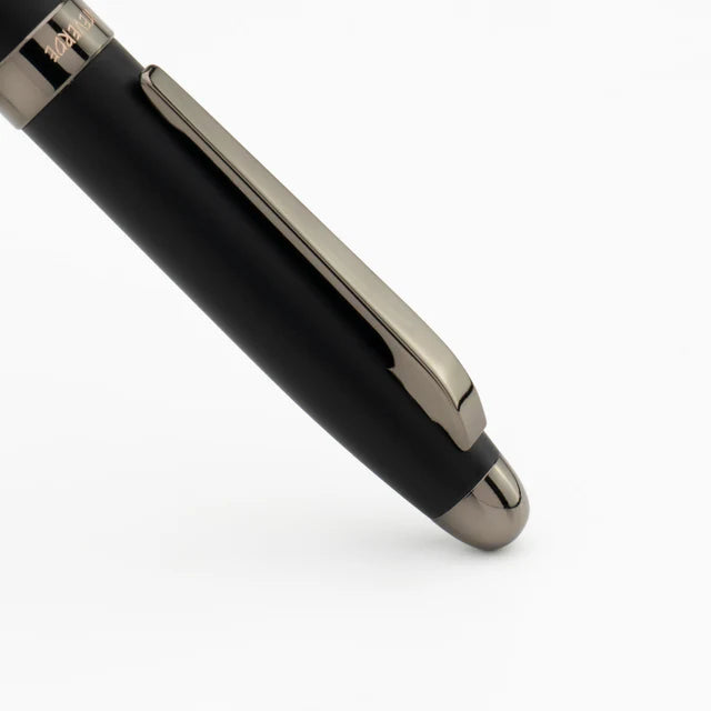 Boligrafo Monteverde USA® Ilusia / Formas Diamante y Detalles Negro Mate/Bronce
