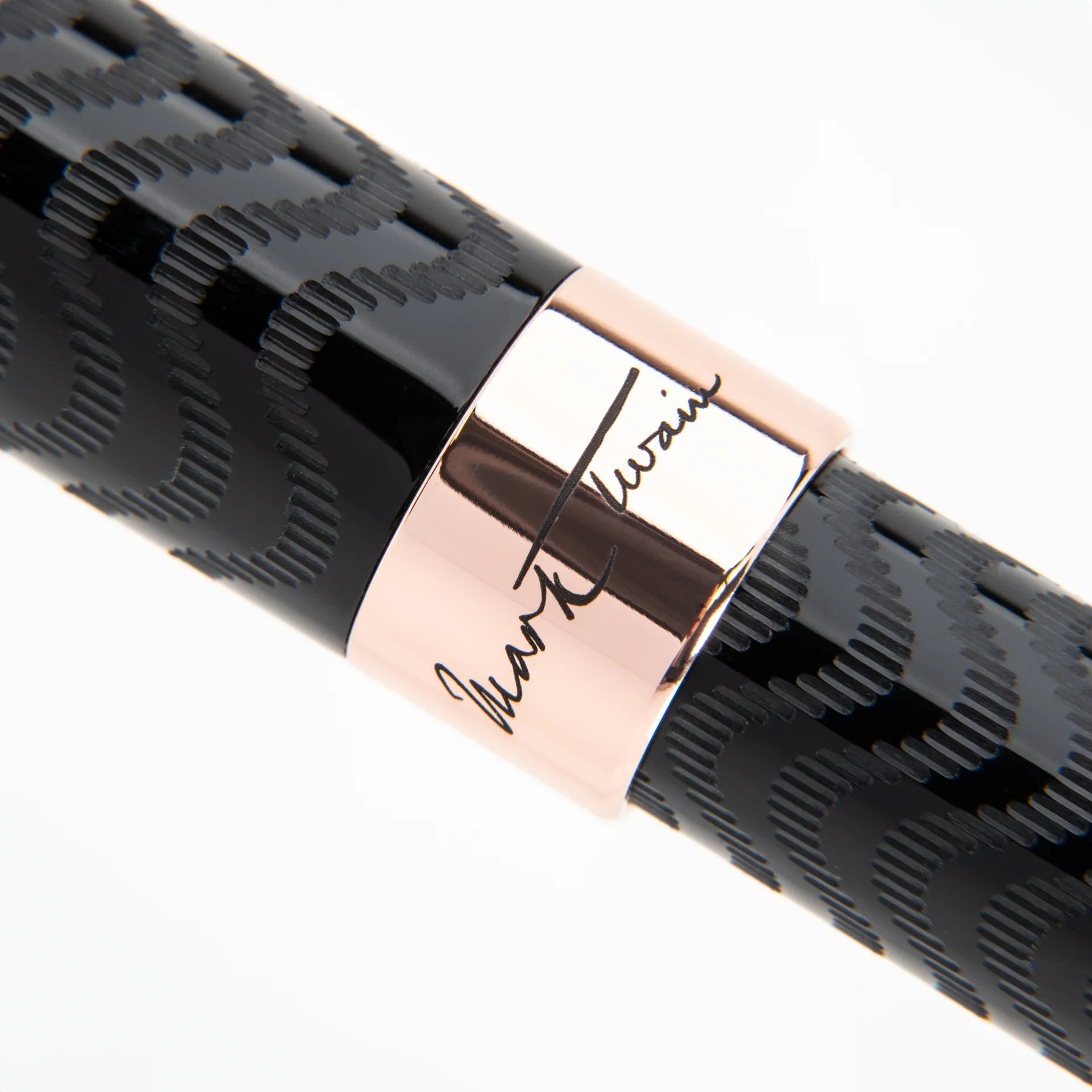 Pluma Fuente Conklin Endura Mark Twain® Black/Rose Gold