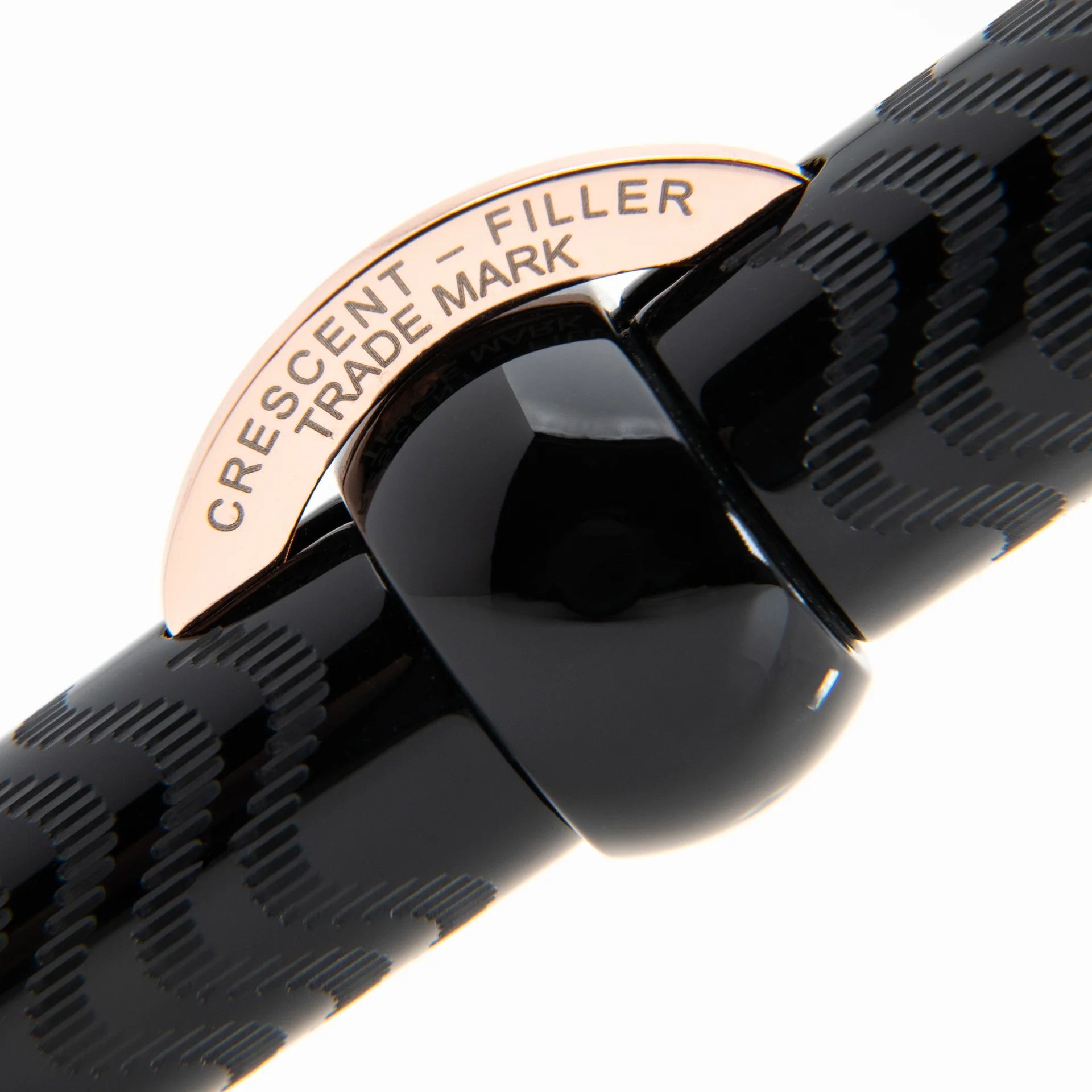 Pluma Fuente Conklin Endura Mark Twain® Black/Rose Gold