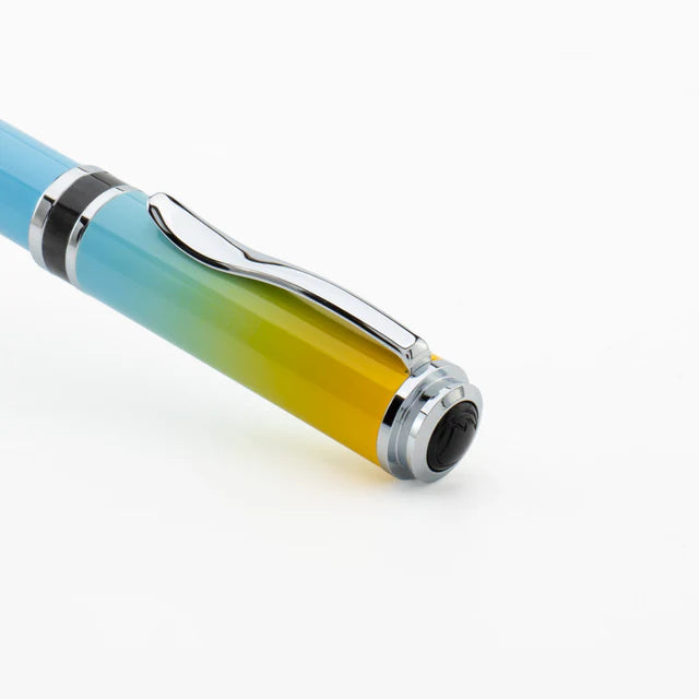 Boligrafo Monteverde USA® Innova Ombre Fusion  | Bliss Oro/Azul/Blanco