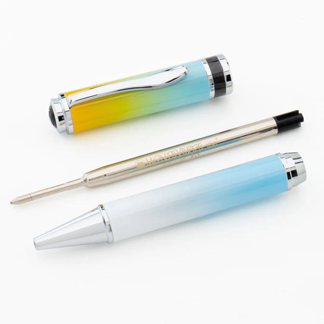 Boligrafo Monteverde USA® Innova Ombre Fusion  | Bliss Oro/Azul/Blanco