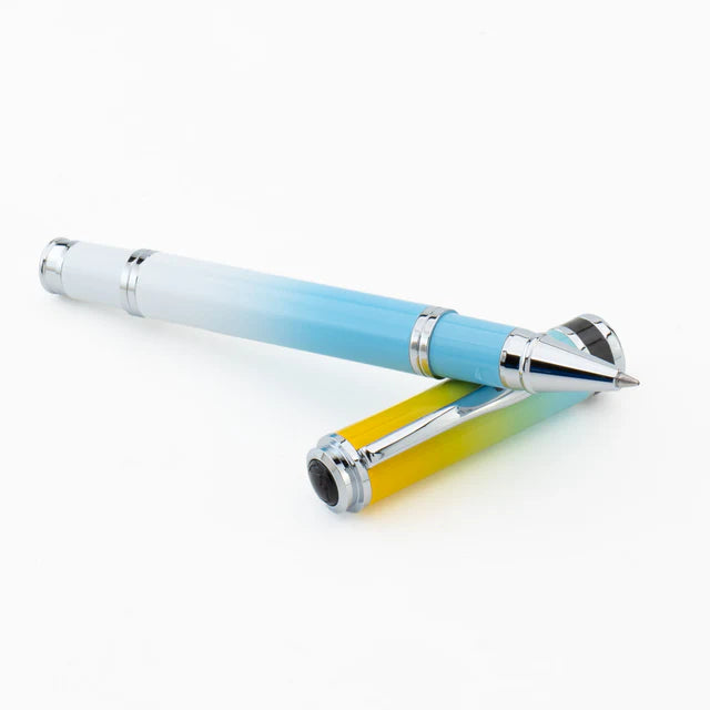 Rollerball Monteverde USA® Innova Ombre Fusion | Bliss Oro/Azul/Blanco