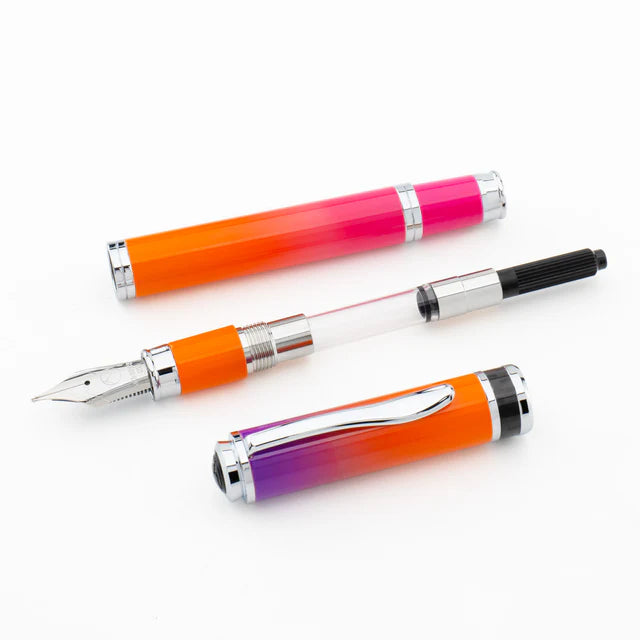 Pluma fuente Monteverde USA® Innova Ombre Fusion | Harmony Morado/Naranja/violeta