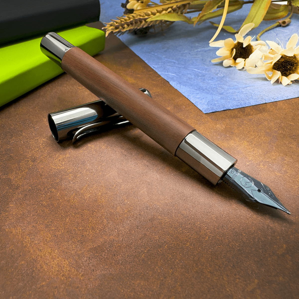 Pluma fuente Monteverde USA® Ritma | Nogal