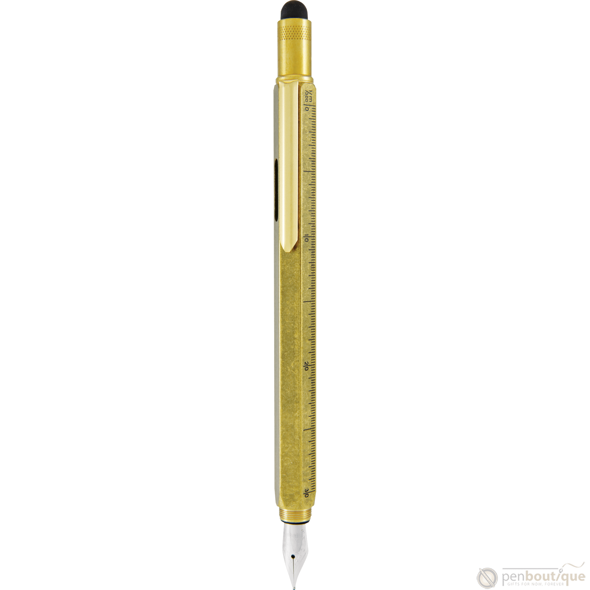 Pluma fuente Monteverde USA® Tool Pen | Latón Sólido